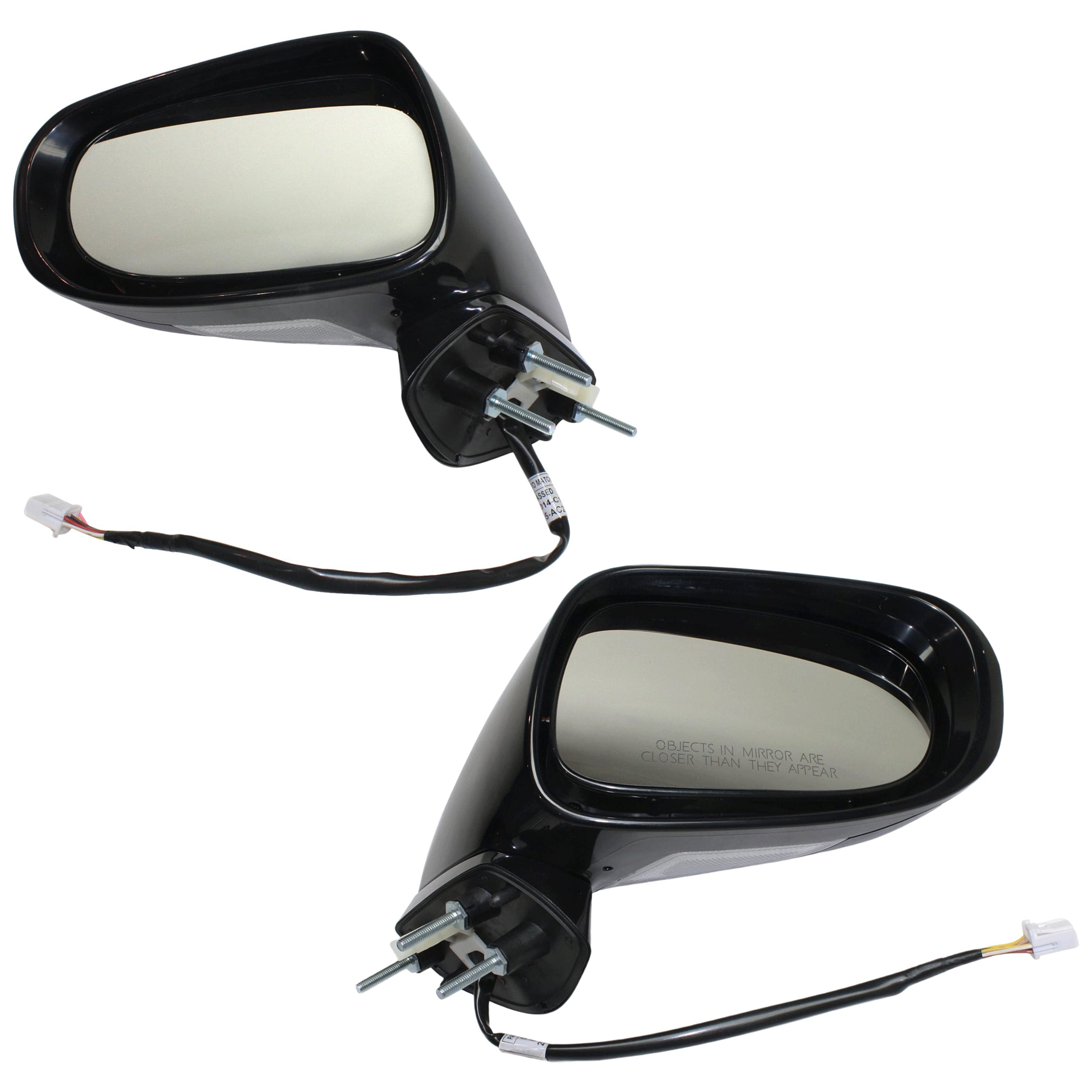 AM IS250C IS350C 10-15 MIRROR RH AND LH Power Manual Folding Heated Paintable w Puddle and Signal Lights w o Luxury Package SKU SET JLX22ER S Partslink LX1320114 LX1321114 OEM 8791053471-8791053470-87940534