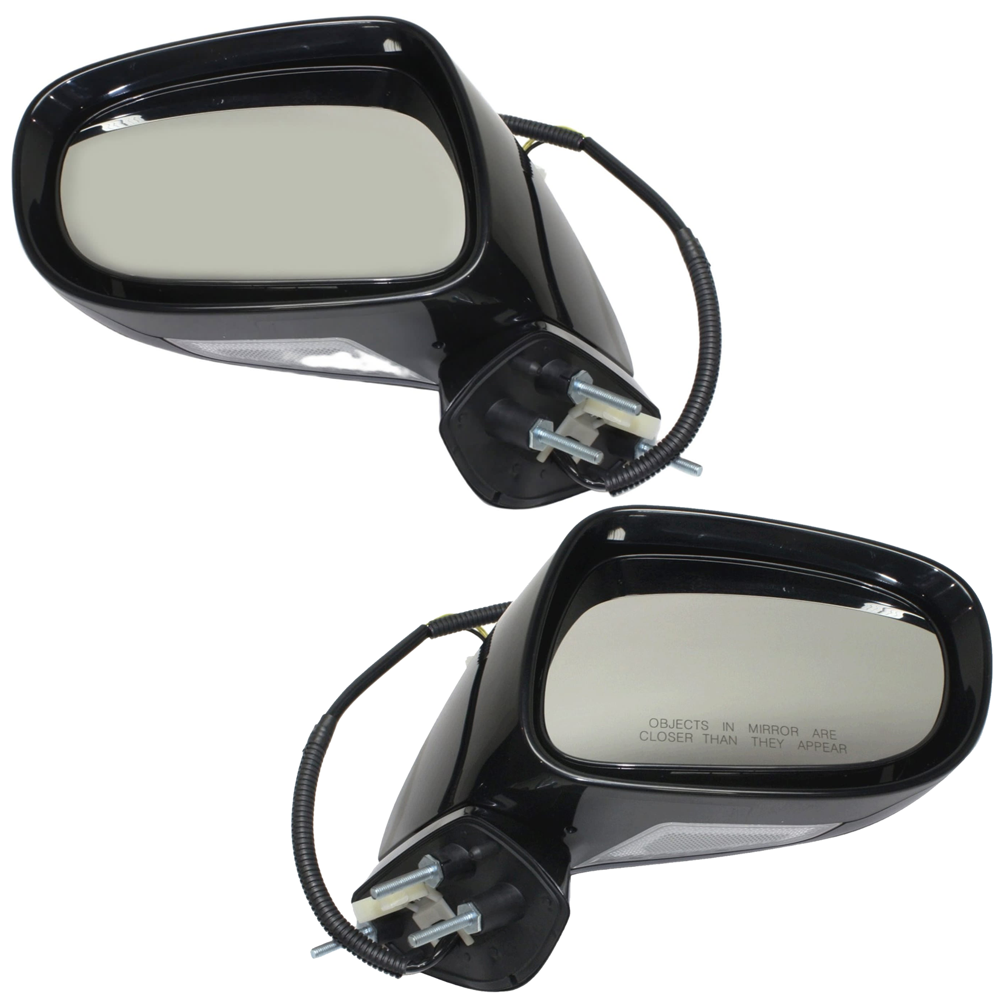 AM IS250 IS350-06-08 MIRROR RH AND LH Power Manual Folding Heated Paintable w Memory and Puddle Light No Auto dimming SKU SET JLX24ER Partslink LX1320110 LX1321110 OEM 8791053251-8794053250