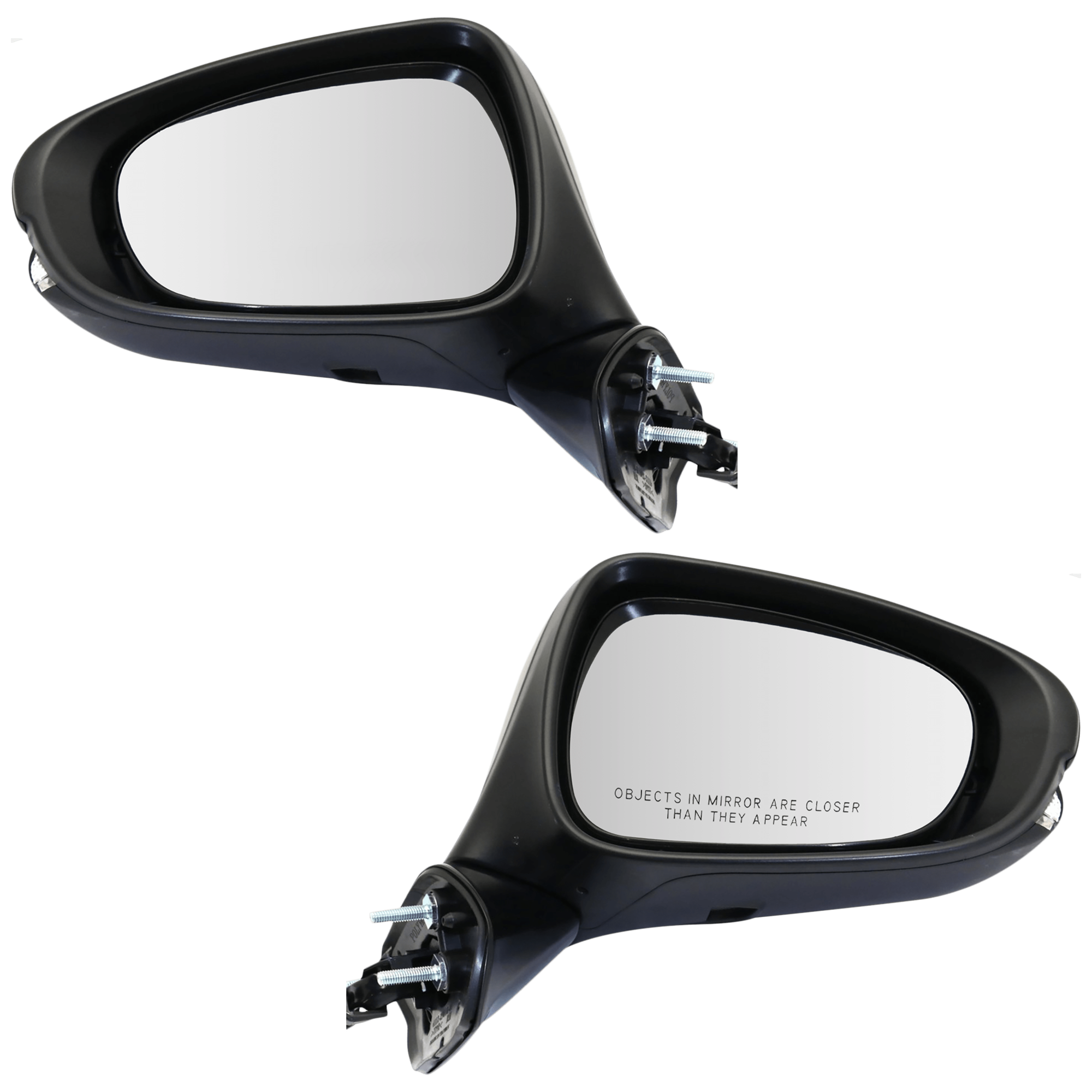 AM ES300H ES350-13-15 MIRROR RH AND LH Power Manual Folding Heated Paintable w In housing Signal Light No Auto dimming BSD and Memory SKU SET JLX33ER S Partslink LX1320133 LX1321133 OEM 8791033A81C0-8791033A80C0-8794