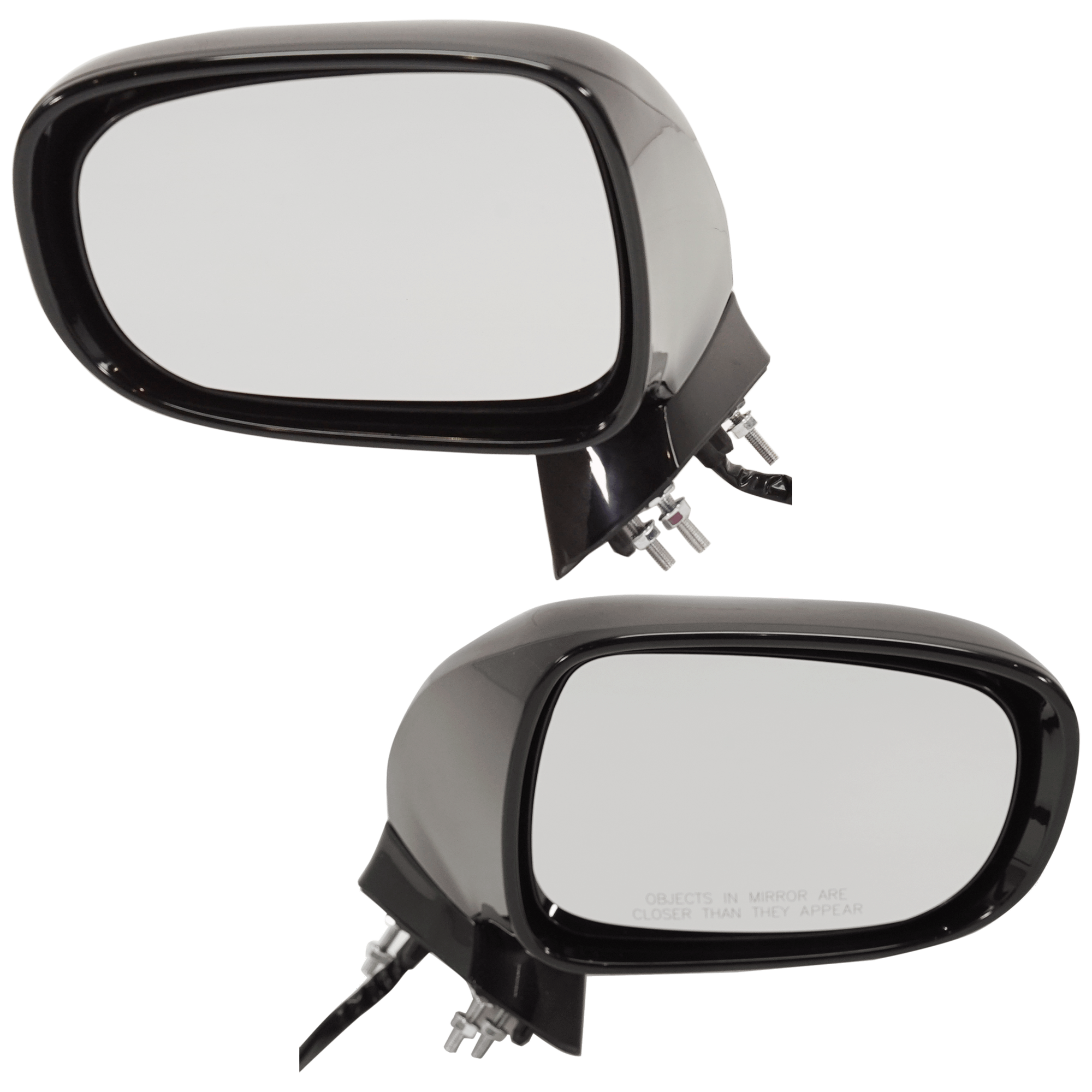 AM ES350-07-07 MIRROR RH AND LH Power Manual Folding Heated Paintable w Memory No Auto dimming BSD and Signal Light SKU SET JLX37ER Partslink LX1320145 LX1321145 OEM 8790133111C0 PFM 8790633151C0