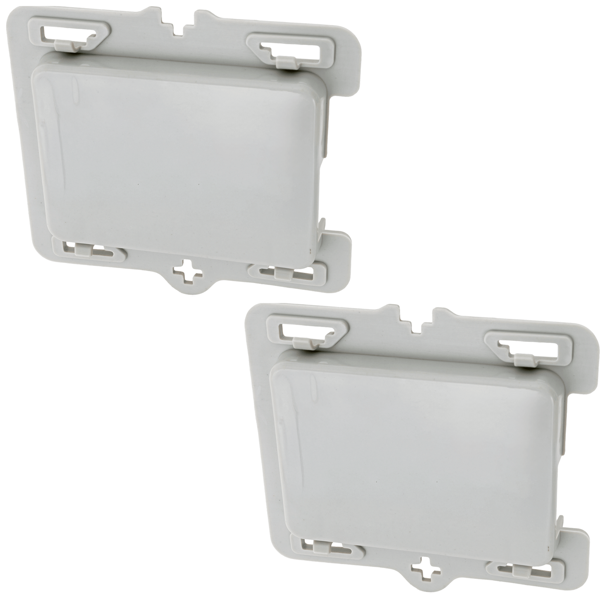 AM C300-19-21 RADAR SENSOR BRACKET RH AND LH w Distronic Cruise Control SKU SET JM25280001-2 Partslink MB1176101 OEM 2058858103