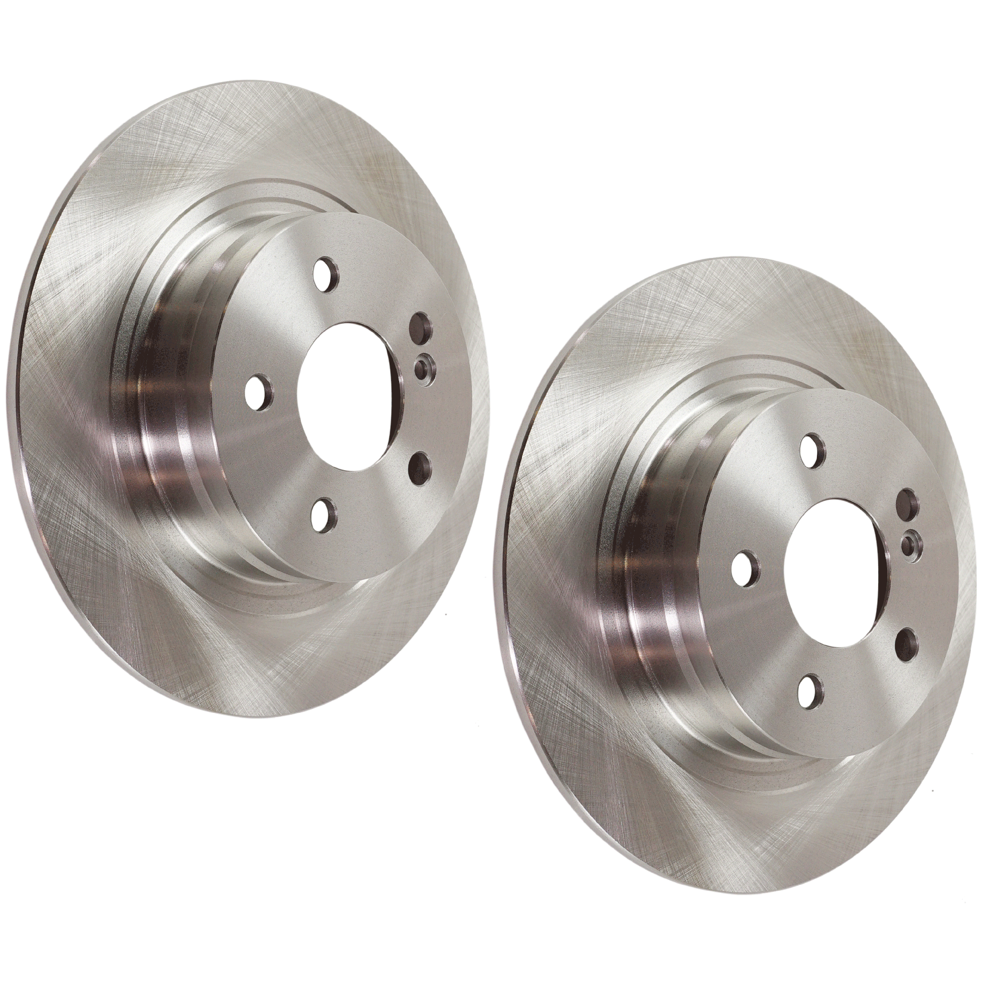AM C300-08-12 C250-10-15 REAR BRAKE DISC RH AND LH 2 Wheel Set SKU SET JM27110009-2 OEM 2044230612-2044230912-2033101