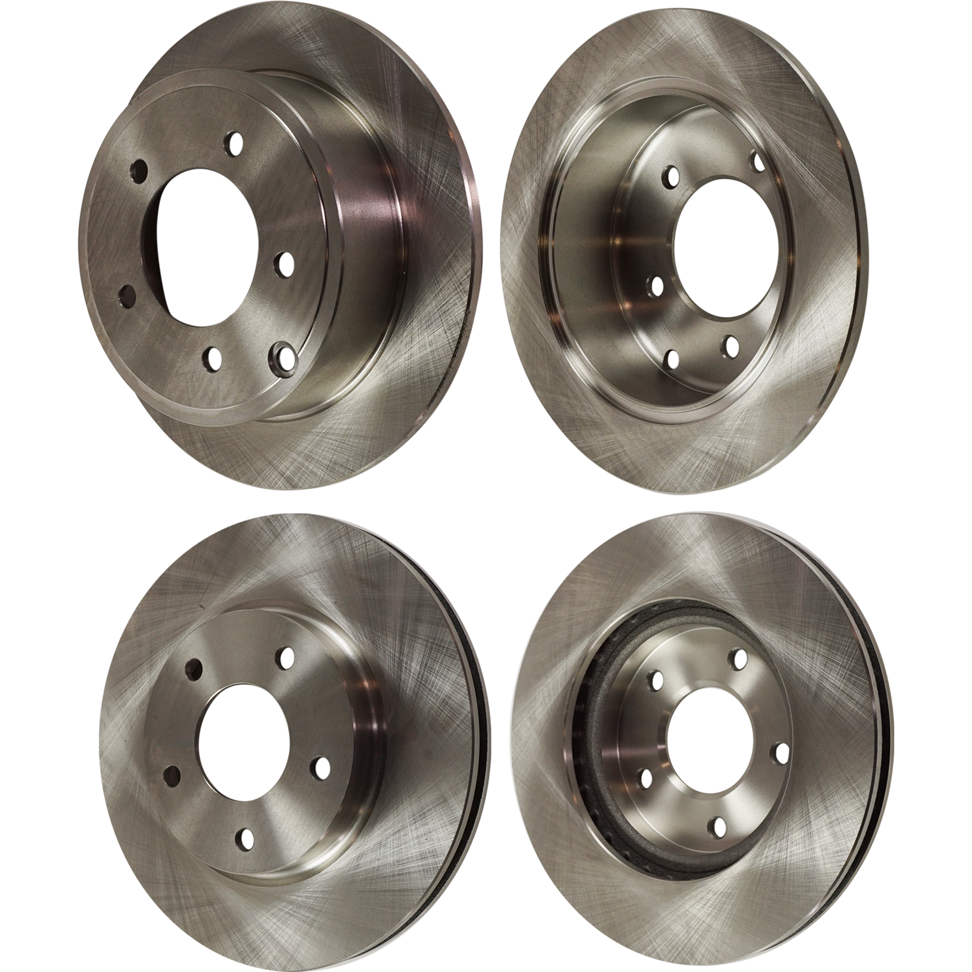 AM LANCER 08-17 FRONT AND REAR BRAKE DISC 4 Wheel Set SKU SET JM27110010-4 OEM 5105513AA MN116329 MN116330-46