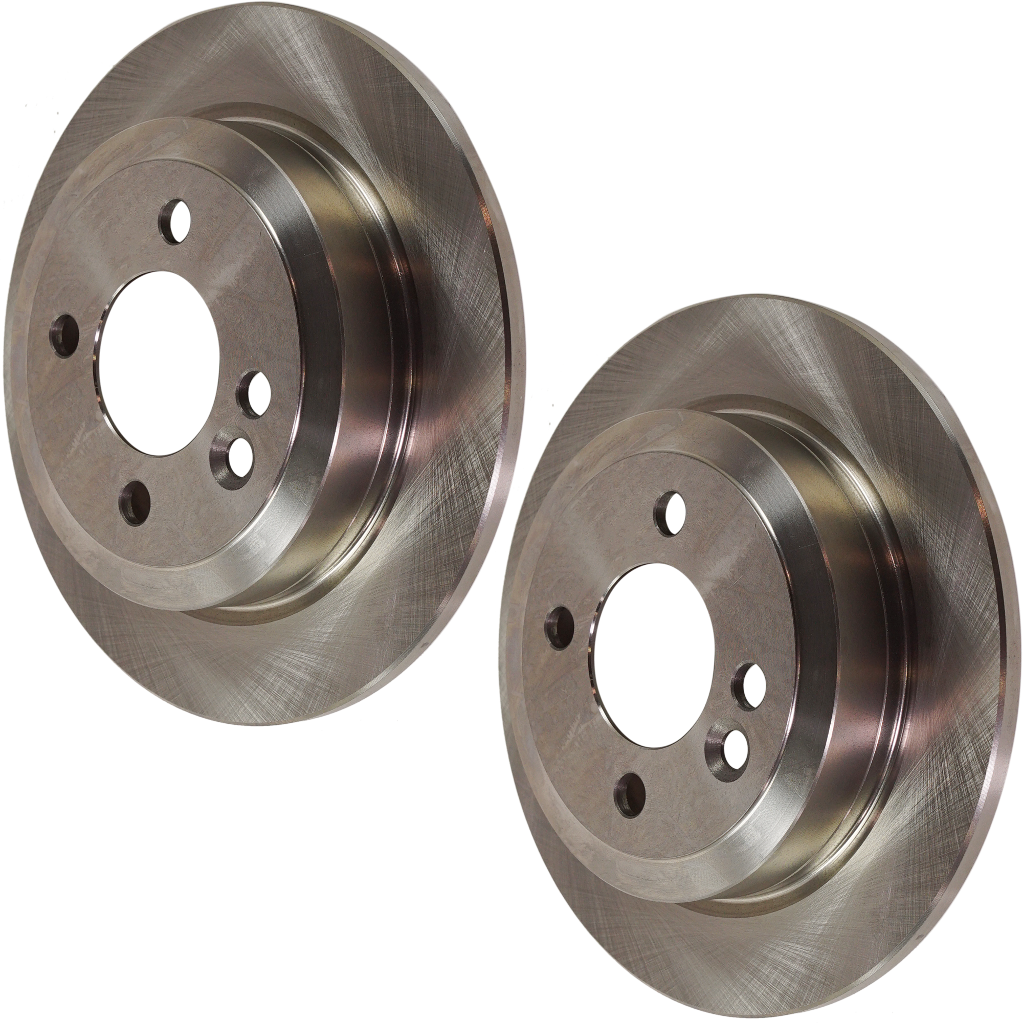 AM COOPER 02-06 REAR BRAKE DISC RH AND LH 2 Wheel Set SKU SET JM27110019-2 OEM 34211503070
