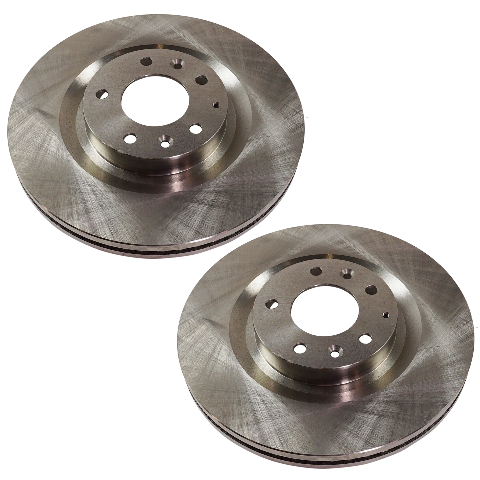 AM CX 9-07-15 FRONT BRAKE DISC RH AND LH 2 Wheel Set SKU SET JM27110036-2 OEM L2323325XA L2323325XB