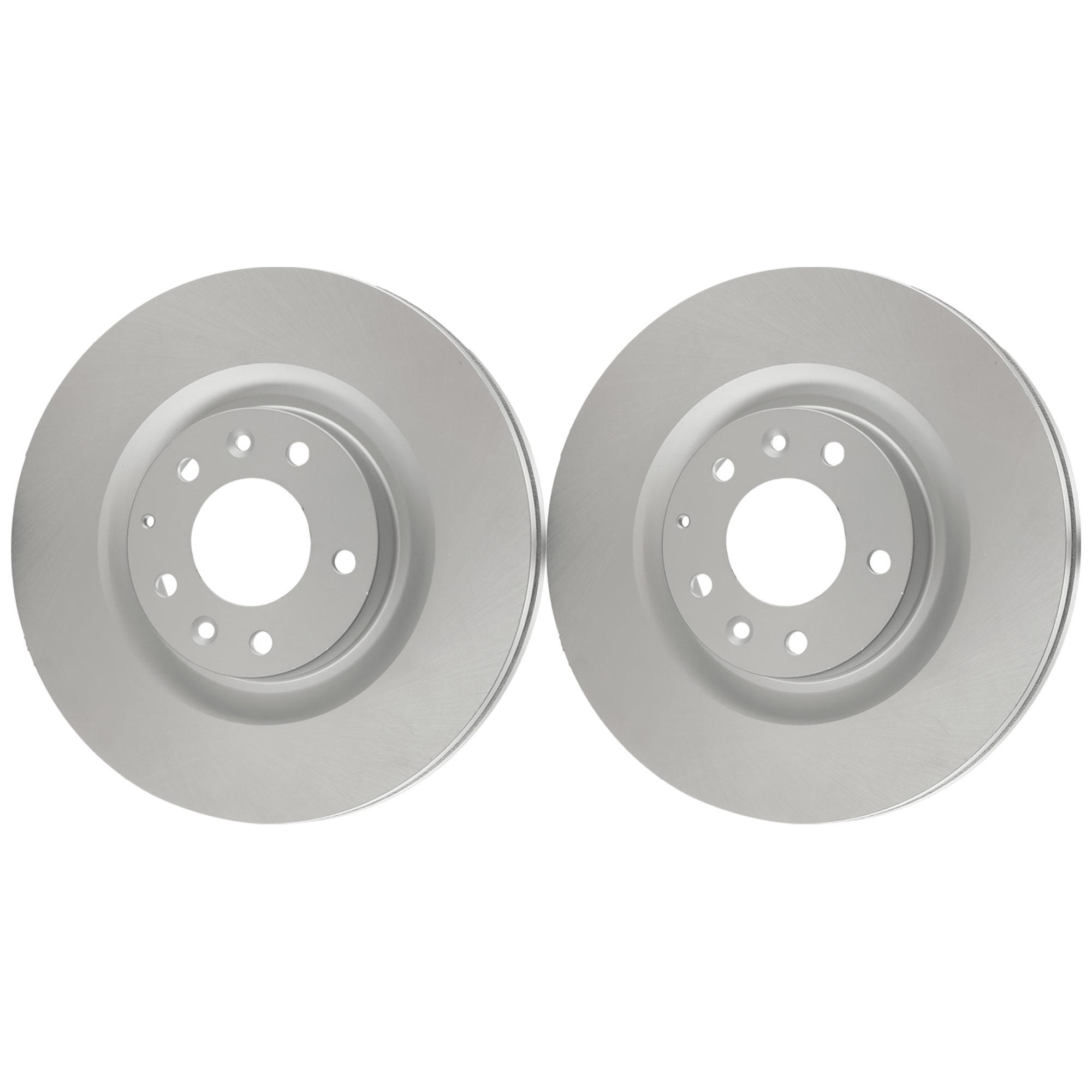 AM CX 9-07-15 FRONT BRAKE DISC RH AND LH Plain Surface G Coated Cast Iron Vented 5 Lugs SKU SET JM27110036G 2 OEM L2323325XA PFM