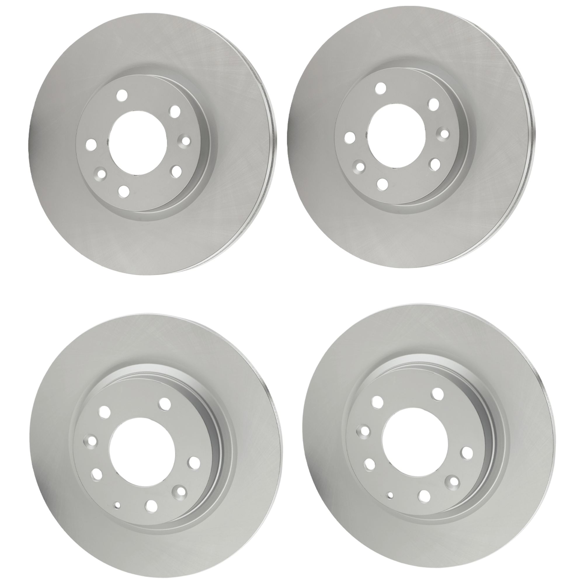 AM 6-06-13 FUSION 06-10 FRONT AND REAR BRAKE DISC 4 Wheel Set SKU SET JM27110074G 4 OEM 6E5Z1125AA PFM GK2Y26251H PFM
