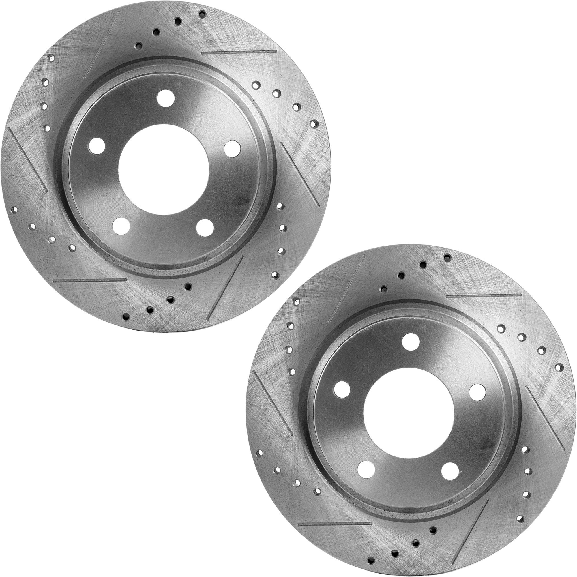 AM MAZDA 626-98-02 MX 5 MIATA 06-15 REAR BRAKE DISC Drilled and Slotted SKU SET JM27110077DRS2 OEM 19325-31256-31325-42322-44614