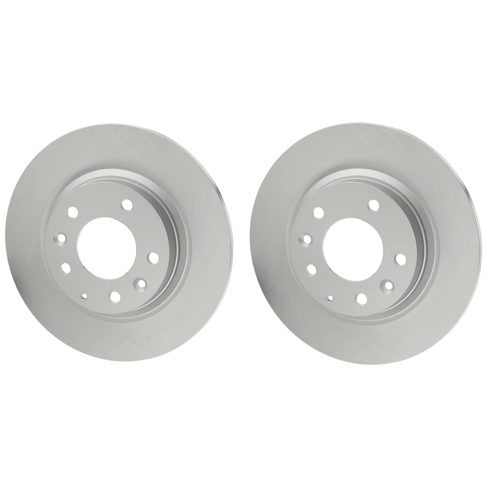 AM MAZDA 6-03-13 MKZ 07-10 REAR BRAKE DISC RH AND LH Plain Surface G Coated Cast Iron Solid 5 Lugs SKU SET JM27110077G 2 OEM GK2Y26251H PFM