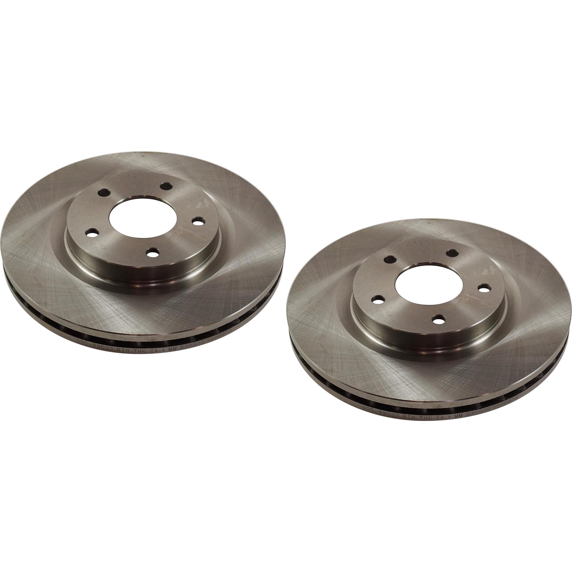 AM OUTLANDER 07-20 ECLIPSE CROSS 18-22 FRONT BRAKE DISC 2 Wheel Set SKU SET JM27110108-2 OEM 5105514AA 5105514