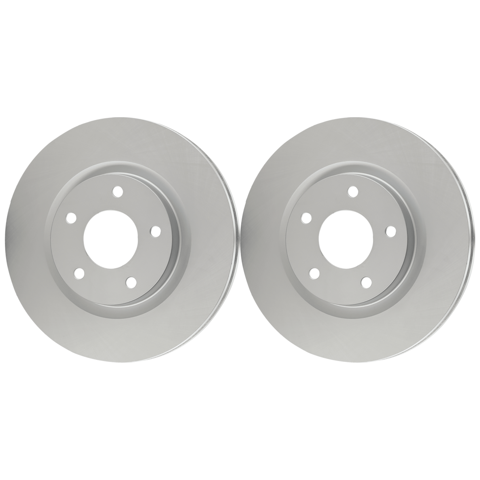 AM OUTLANDER 07-20 ECLIPSE CROSS 18-23 FRONT BRAKE DISC RH AND LH Plain Surface G Coated Cast Iron Vented 5 Lugs SKU SET JM27110108G 2 OEM 5105514AA PFM