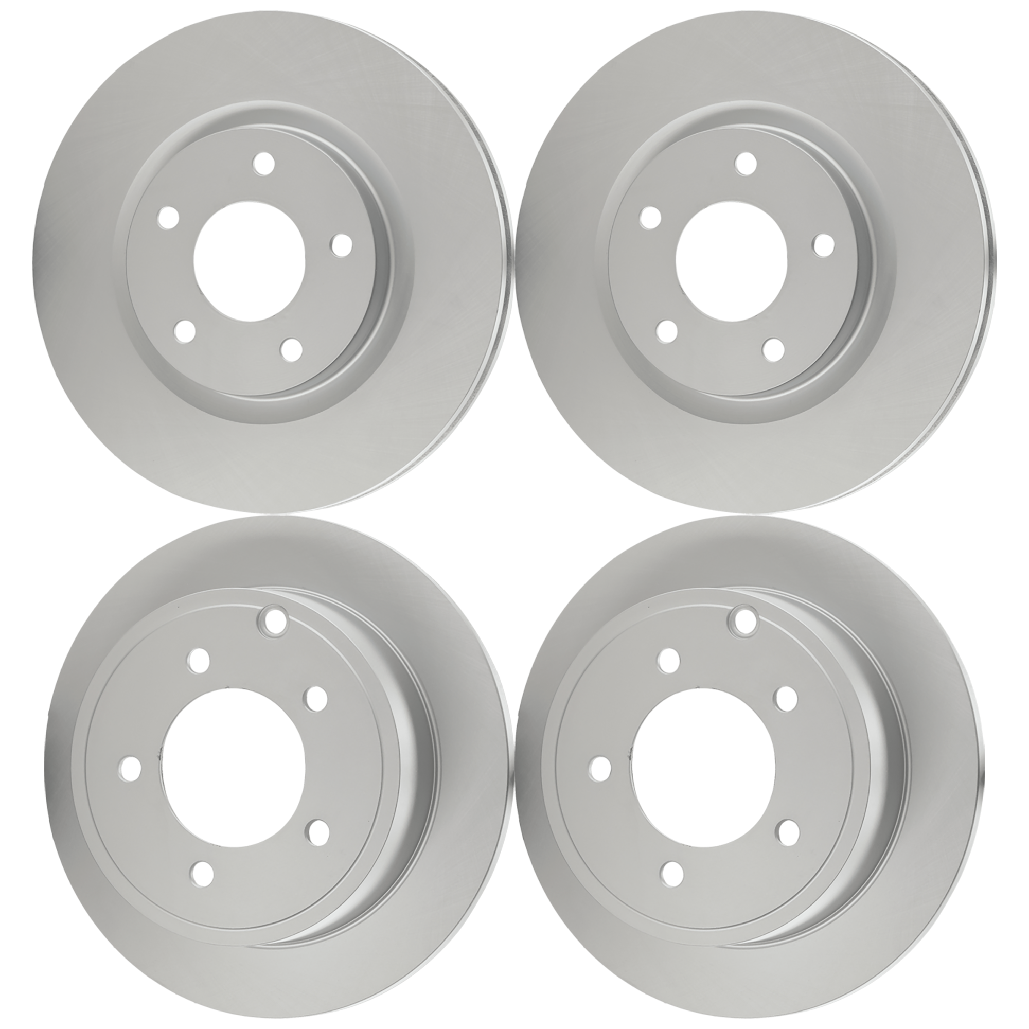 AM COMPASS 07-17 FRONT AND REAR BRAKE DISC 4 Wheel Set SKU SET JM27110108G 4 A OEM 5105514AA PFM 5105515AA PFM