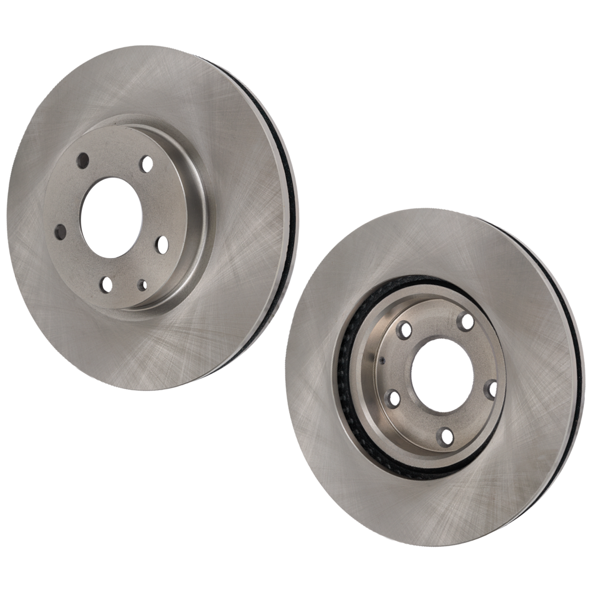 AM MAZDA 6-14-18 FRONT BRAKE DISC RH AND LH Plain Surface Vented 5 Lugs SKU SET JM271101262 OEM 44772-44893-0833578-850319-981