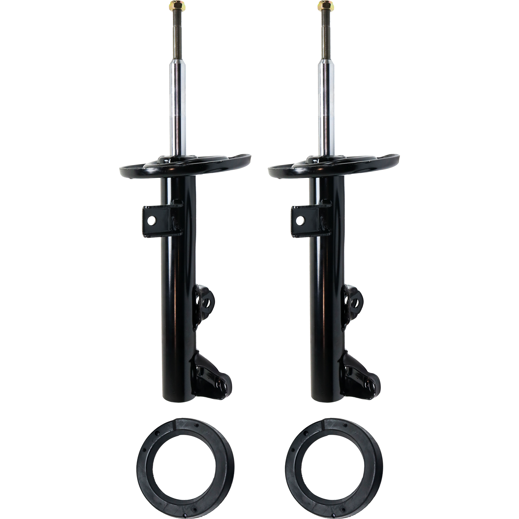 AM C230-02-07 C240-01-05 FRONT STRUT RH AND LH Gas Charged Twin tube with Sport Suspension Set of 2 SKU SET JM28050001-2 OEM 71488-335932 G56792-1331517-33
