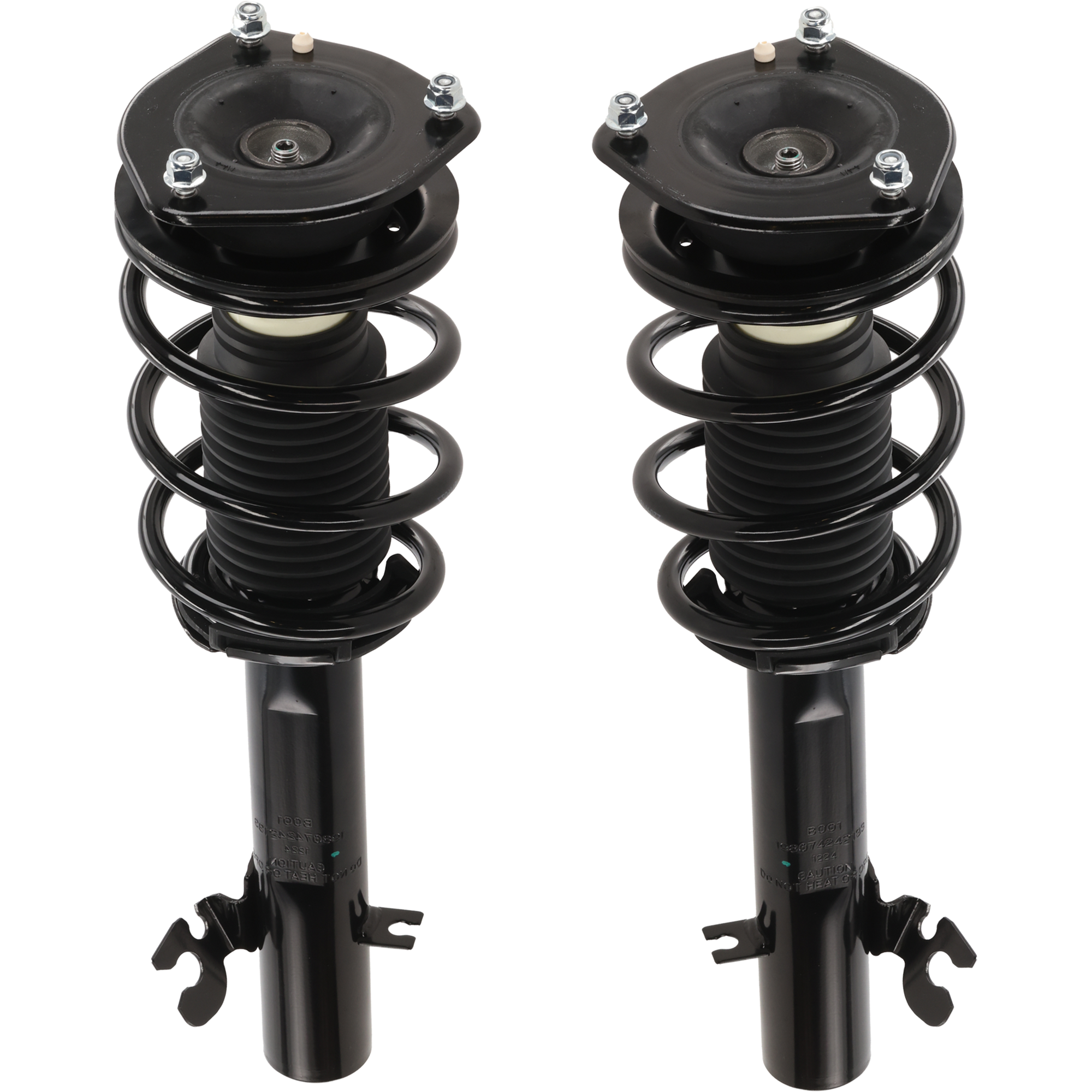 AM COOPER 07-15 FRONT FULLY LOADED STRUT RH AND LH Gas Charged Twin tube w o Sport Package SKU SET JM28050011 OEM 31316782207-31306772749-313310