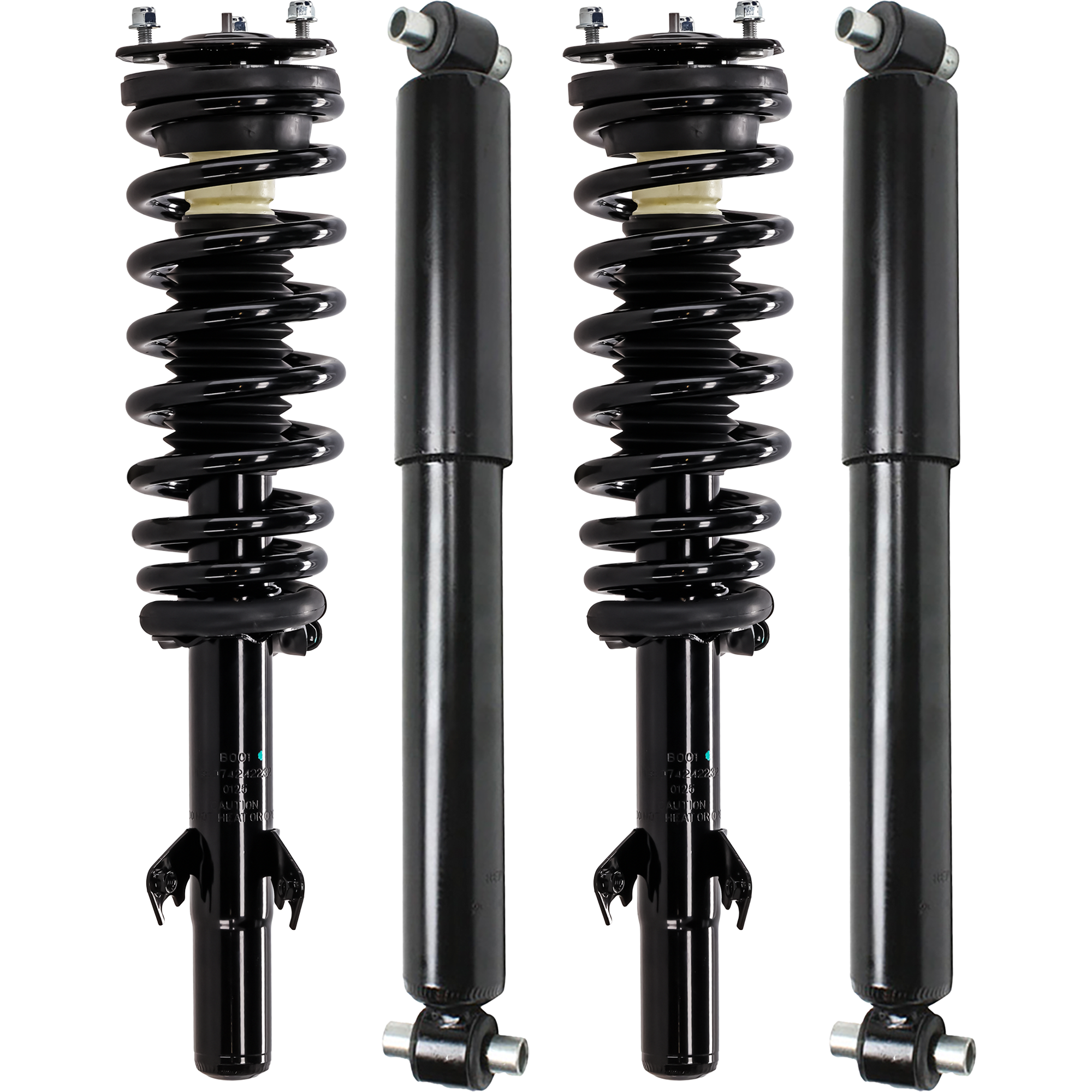 AM FUSION 06-09 MAZDA 6-03-08 FRONT AND REAR SHOCK ABSORBER RH AND LH Set of 4 SKU SET JM28050027