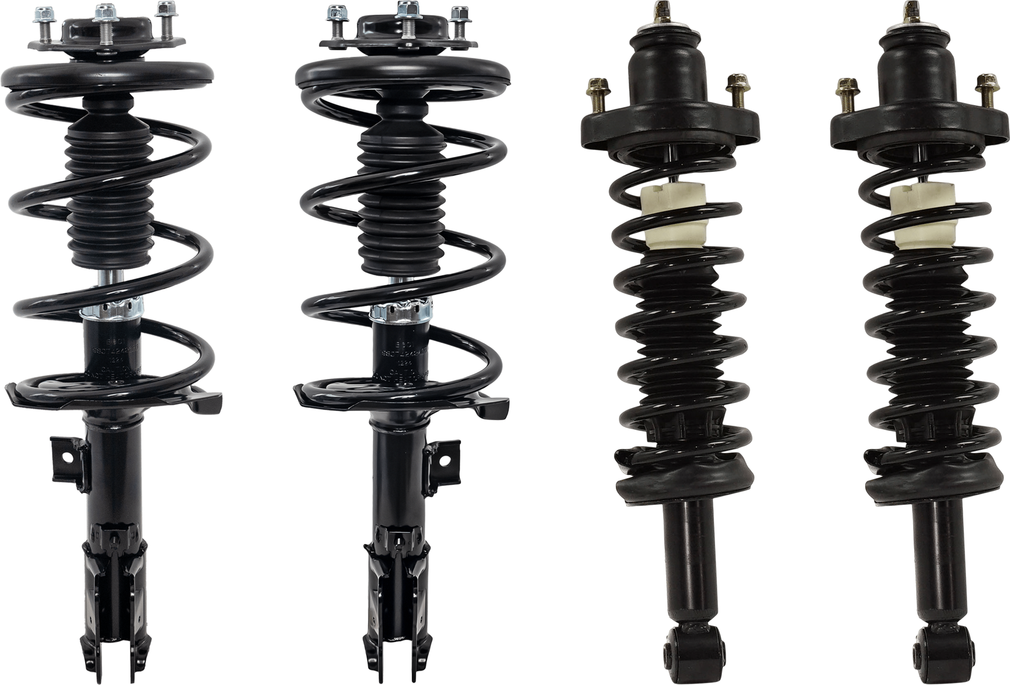 AM LANCER 08-10 FRONT AND REAR FULLY LOADED STRUT RH AND LH Set of 4 SKU SET JM28050047-4 B OEM 272356-2331664L 4060A066 SR456