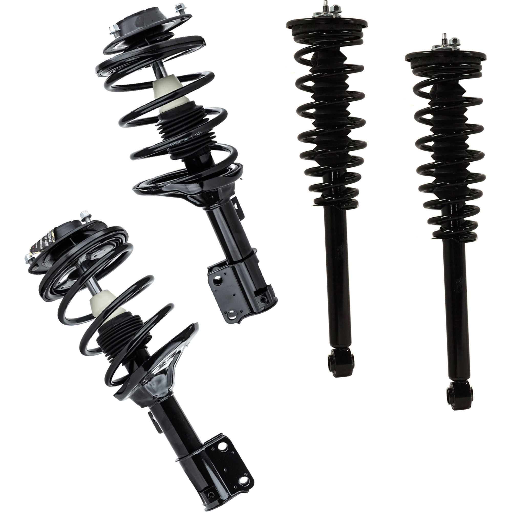 AM SEBRING STRATUS 01-05 FRONT AND REAR FULLY LOADED STRUT RH AND LH Set of 4 SKU SET JM28050053-4 A OEM 272147-812212-501721479-133