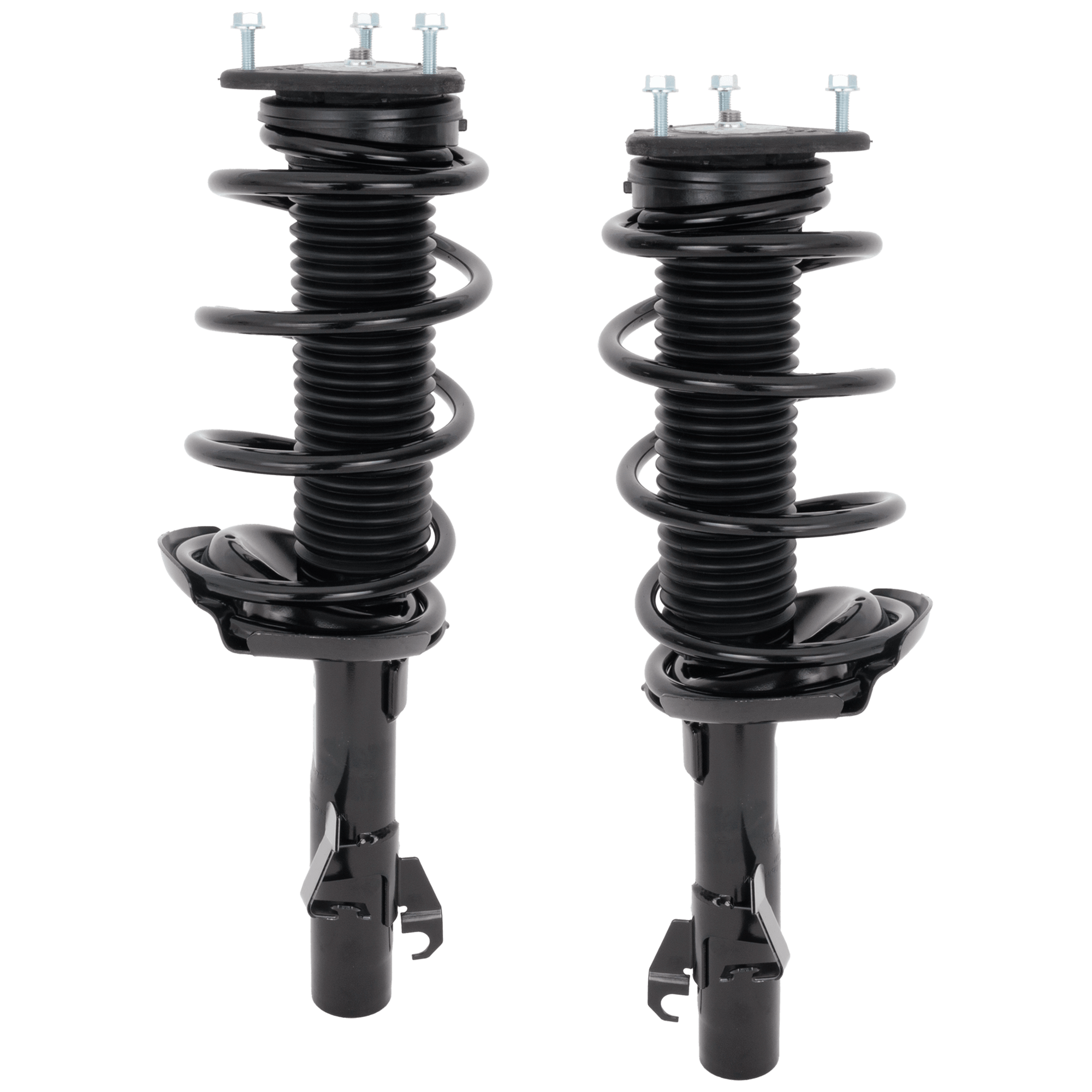 AM MAZDA 3-04-13 FRONT LOADED STRUT RH AND LH Gas Charged Twin tube Set of 2 SKU SET JM280553 OEM BRY034700 B37F34700B BRY034900