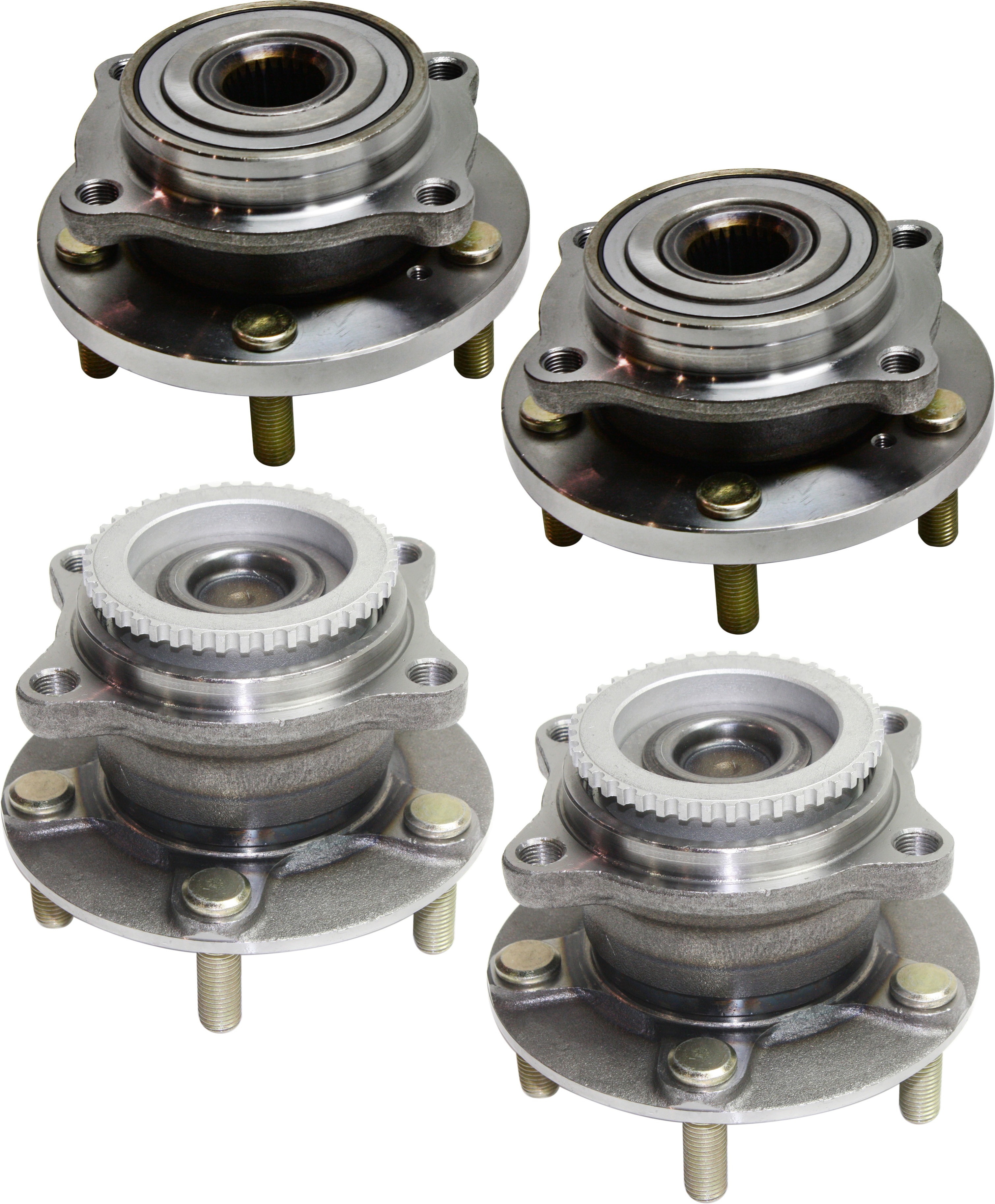 AM ENDEAVOR 04-11 FRONT AND REAR HUB ASSEMBLY RH AND LH SKU SET JM283713-4 A OEM MR589518