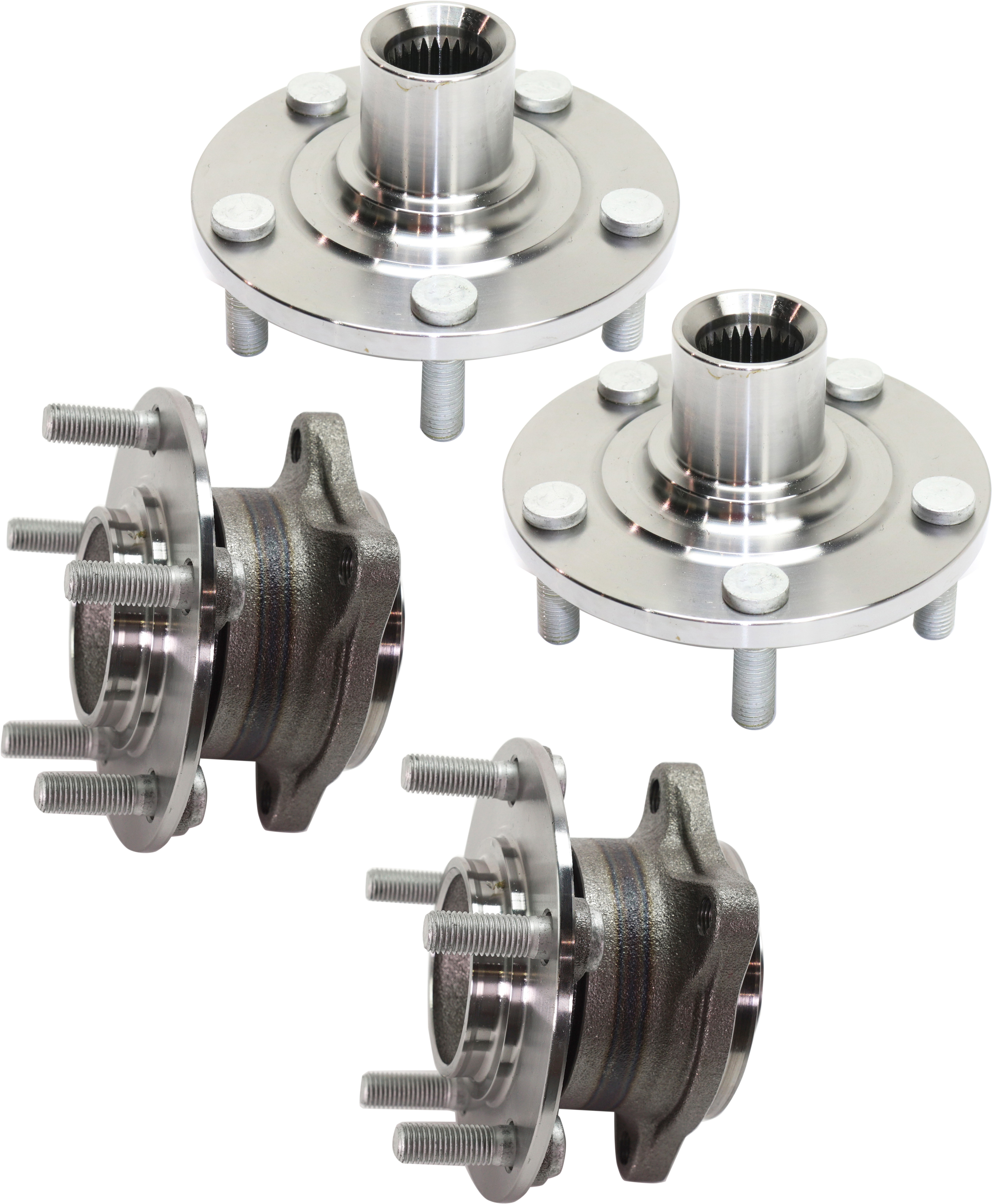 AM LANCER 08-17 OUTLANDER 07-19 OUTLANDER PHEV 18-20 FRONT AND REAR HUB ASSEMBLY RH AND LH SKU SET JM283719-4 A OEM 3880A018
