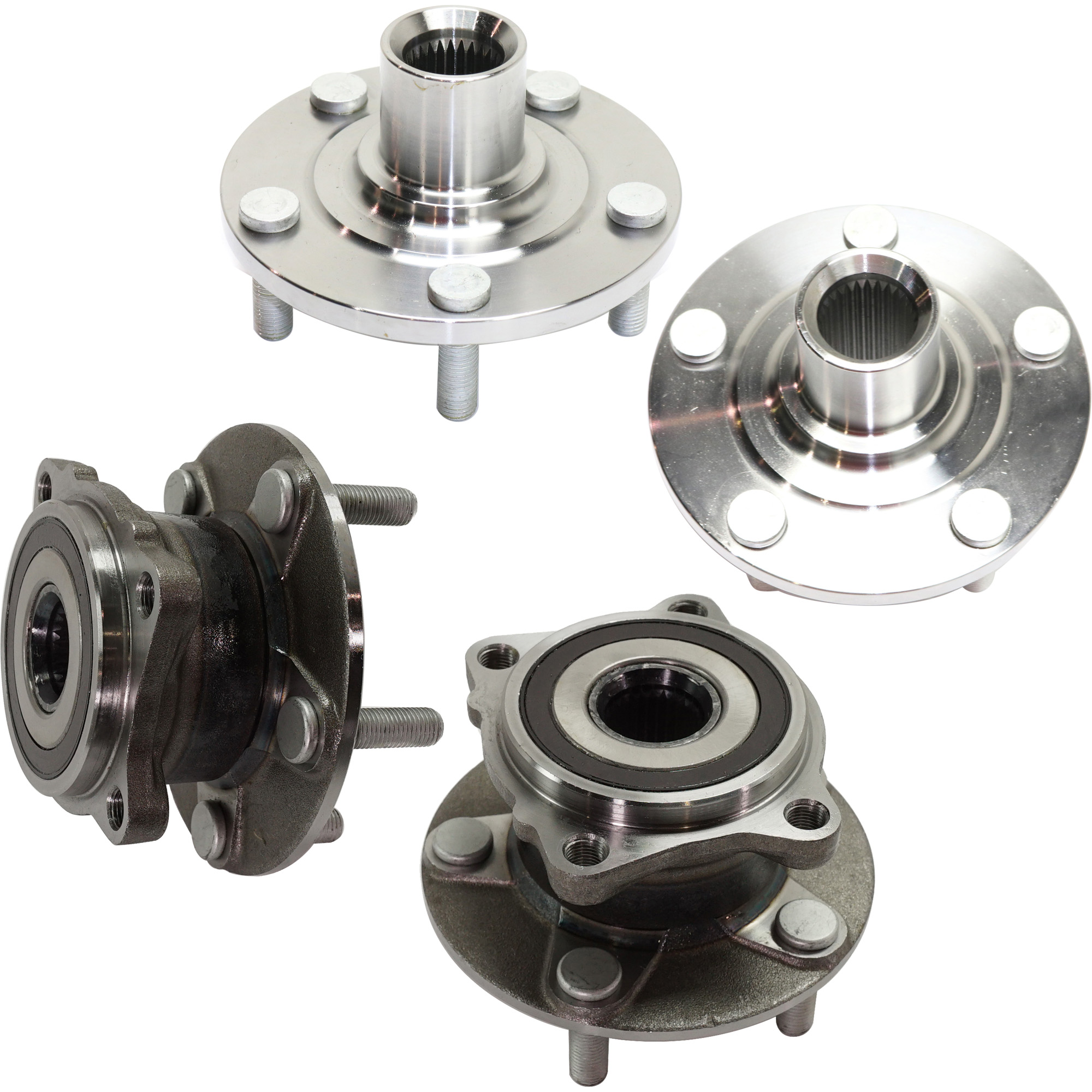 AM OUTLANDER 07-12 LANCER 10-15 REAR HUB ASSEMBLY RH AND LH SKU SET JM283719-4 B OEM 3785A019-3880A018