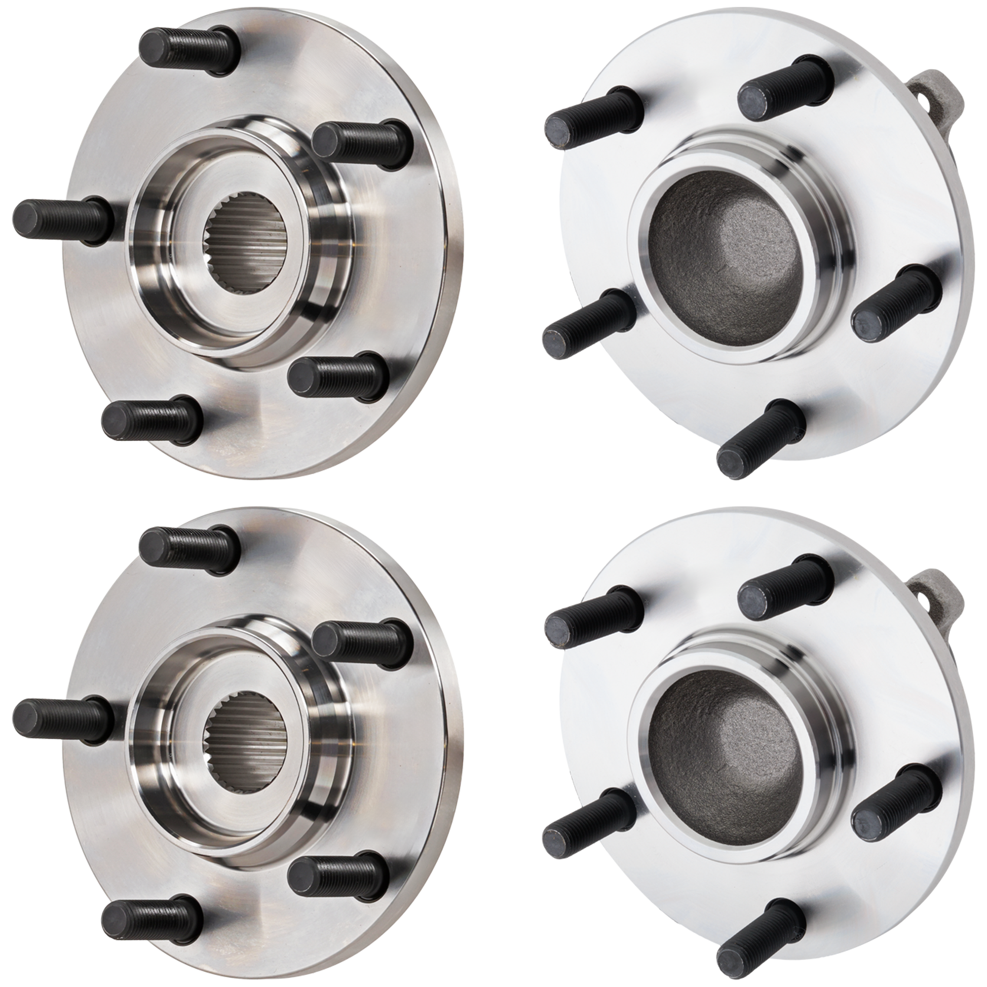 AM MAZDA 3-05-13 MAZDA 5-06-15 FRONT AND REAR HUB ASSEMBLY RH AND LH SKU SET JM283721-4 OEM BP4K2615XB C23633060A