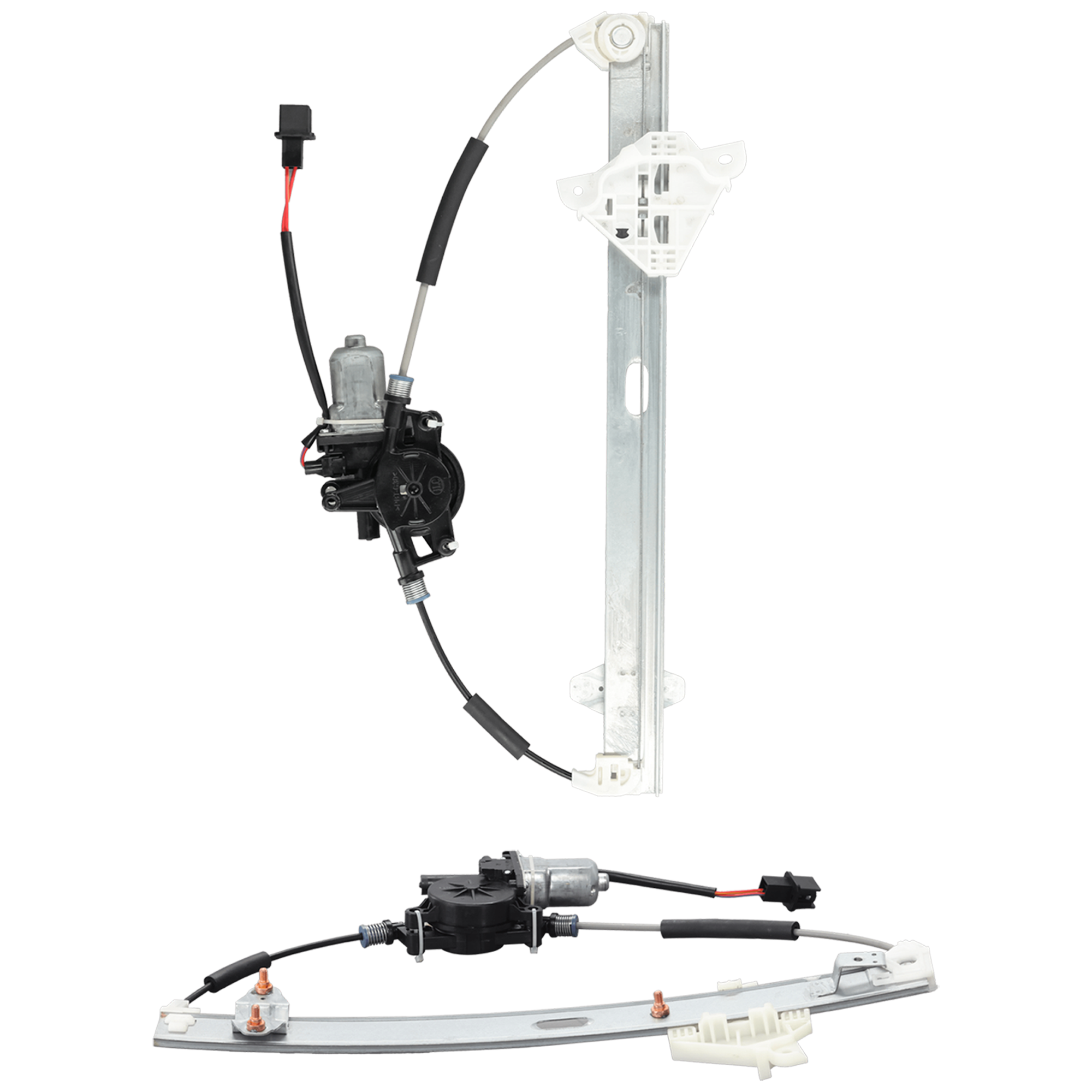 AM CX 5-17-24 FRONT WINDOW REGULATOR RH AND LH Power w Motor 2 Pins SKU SET JM46290013 OEM KB7W58590 PFM KB7W59590 PFM