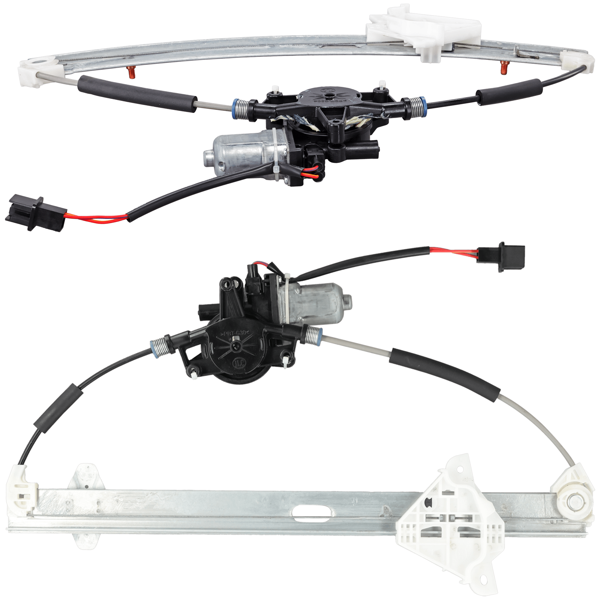 AM CX 5-17-24 FRONT AND REAR WINDOW REGULATOR LH Power w Motor 2 Pins SKU SET JM46290014 Partslink MA1550126 OEM KB7W59590 PFM KB7W73590 PFM