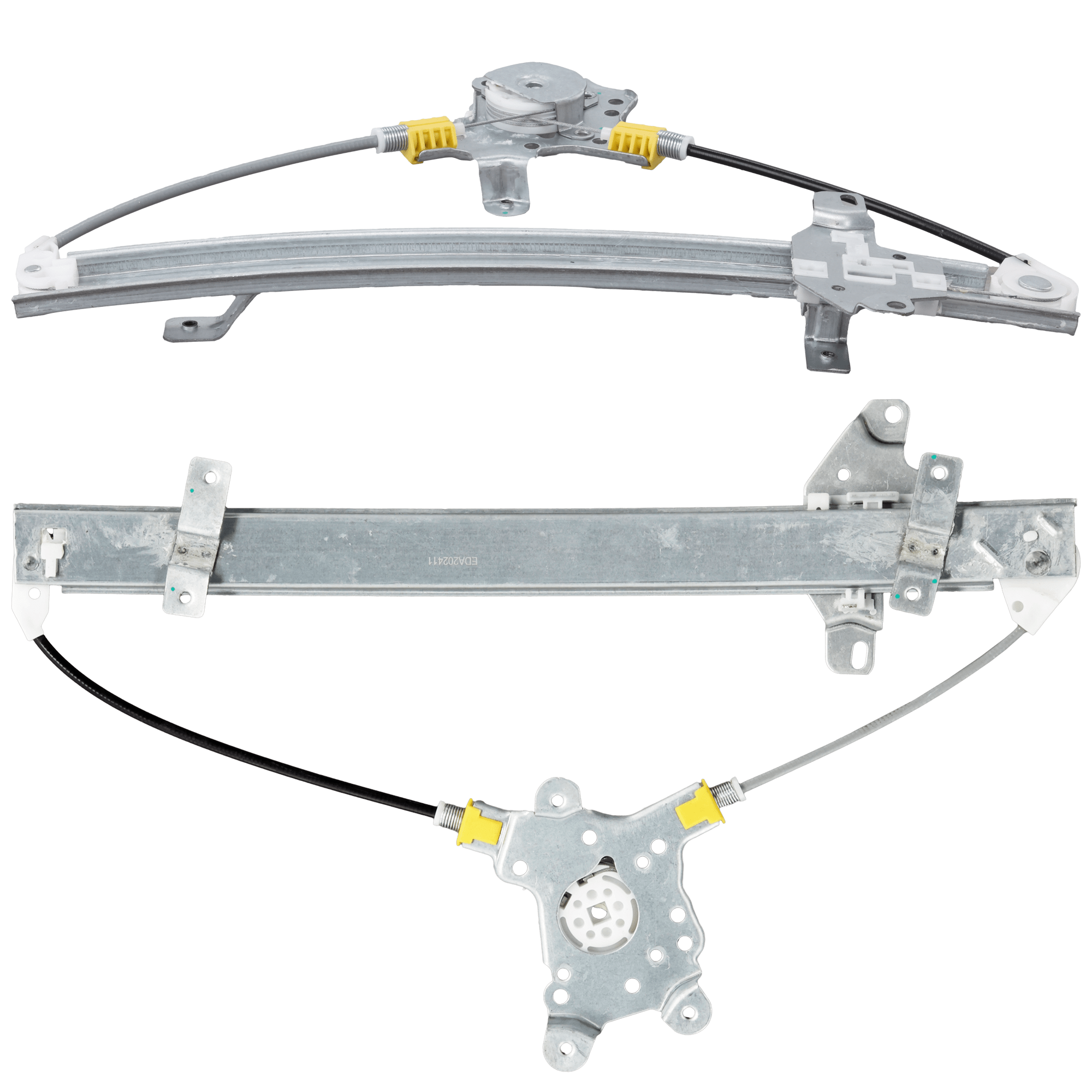 AM LANCER 02-07 FRONT AND REAR WINDOW REGULATOR LH Power w o Motor ES LS OZ Rally Models SKU SET JM462912 Partslink MI1350104 OEM MR991325 MR991337
