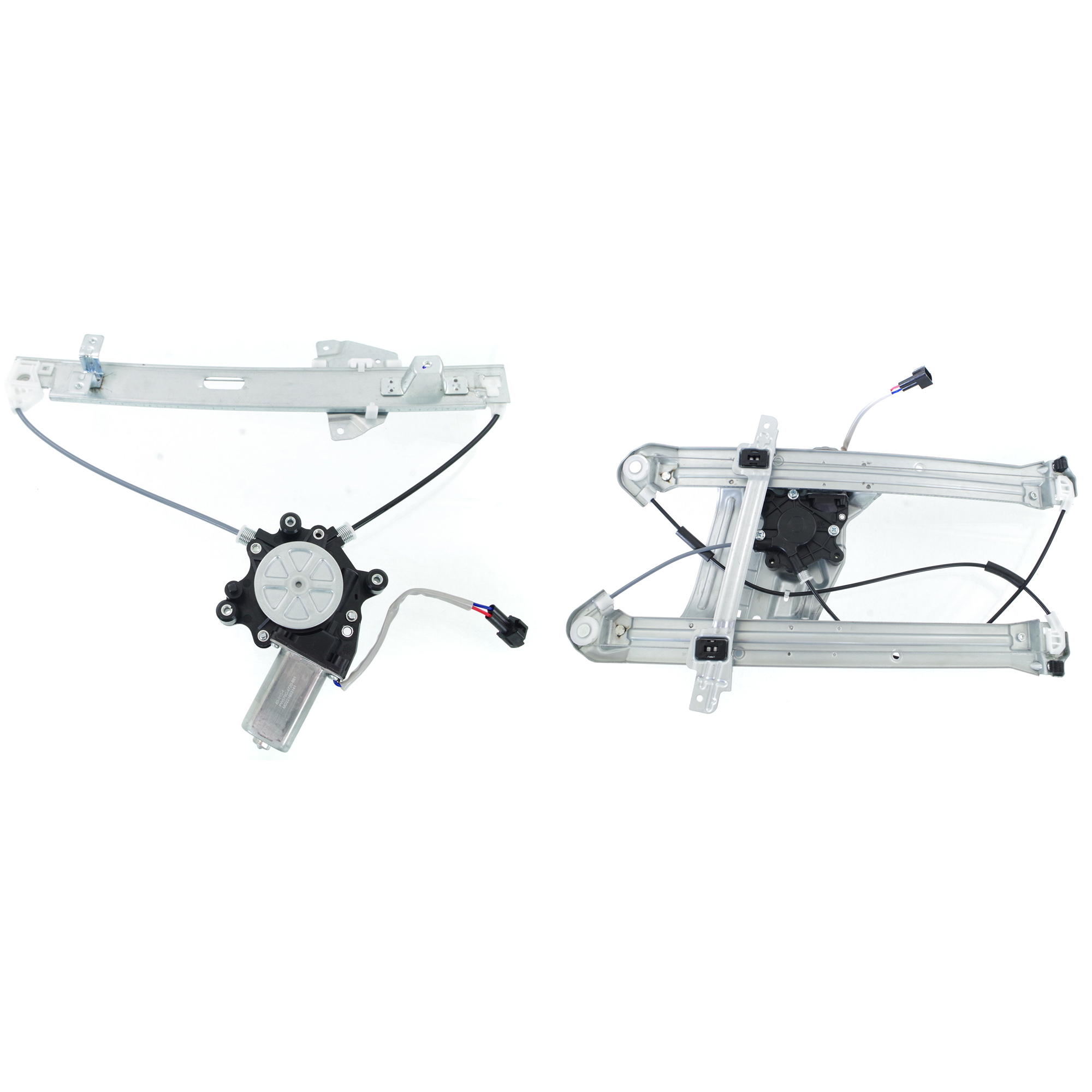 AM ENDEAVOR 04-11 FRONT AND REAR WINDOW REGULATOR RH Power w Motor SKU SET JM462983-2R OEM MR565452 MR565454