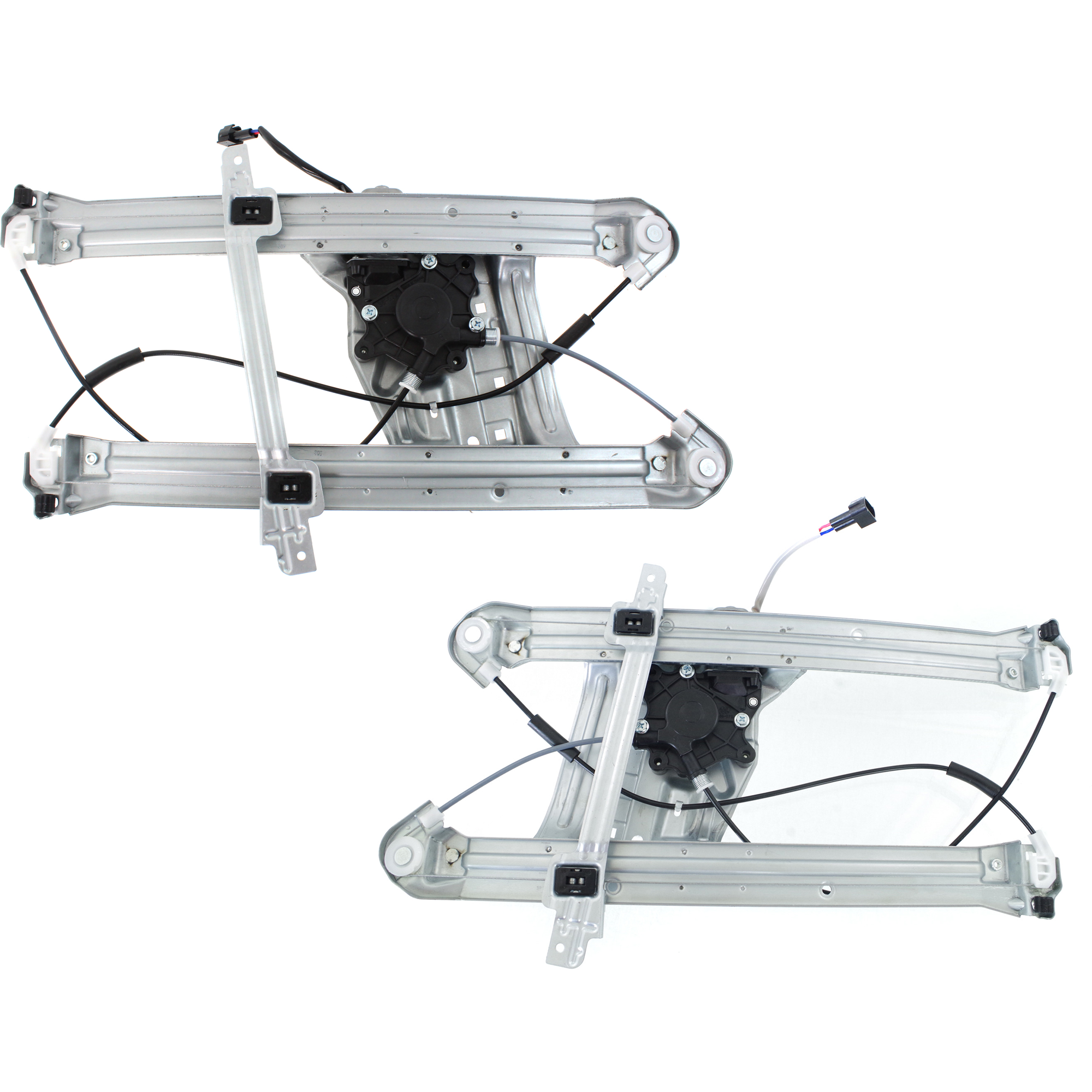 AM ENDEAVOR 04-11 FRONT WINDOW REGULATOR RH AND LH Power w Motor SKU SET JM462983 OEM MR565451 MR565452