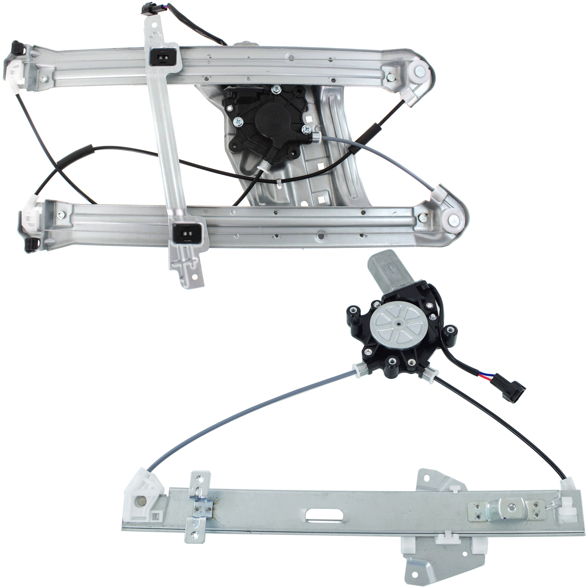 AM ENDEAVOR 04-11 FRONT AND REAR WINDOW REGULATOR LH Power w Motor SKU SET JM462984-2L OEM MR565451 MR565453
