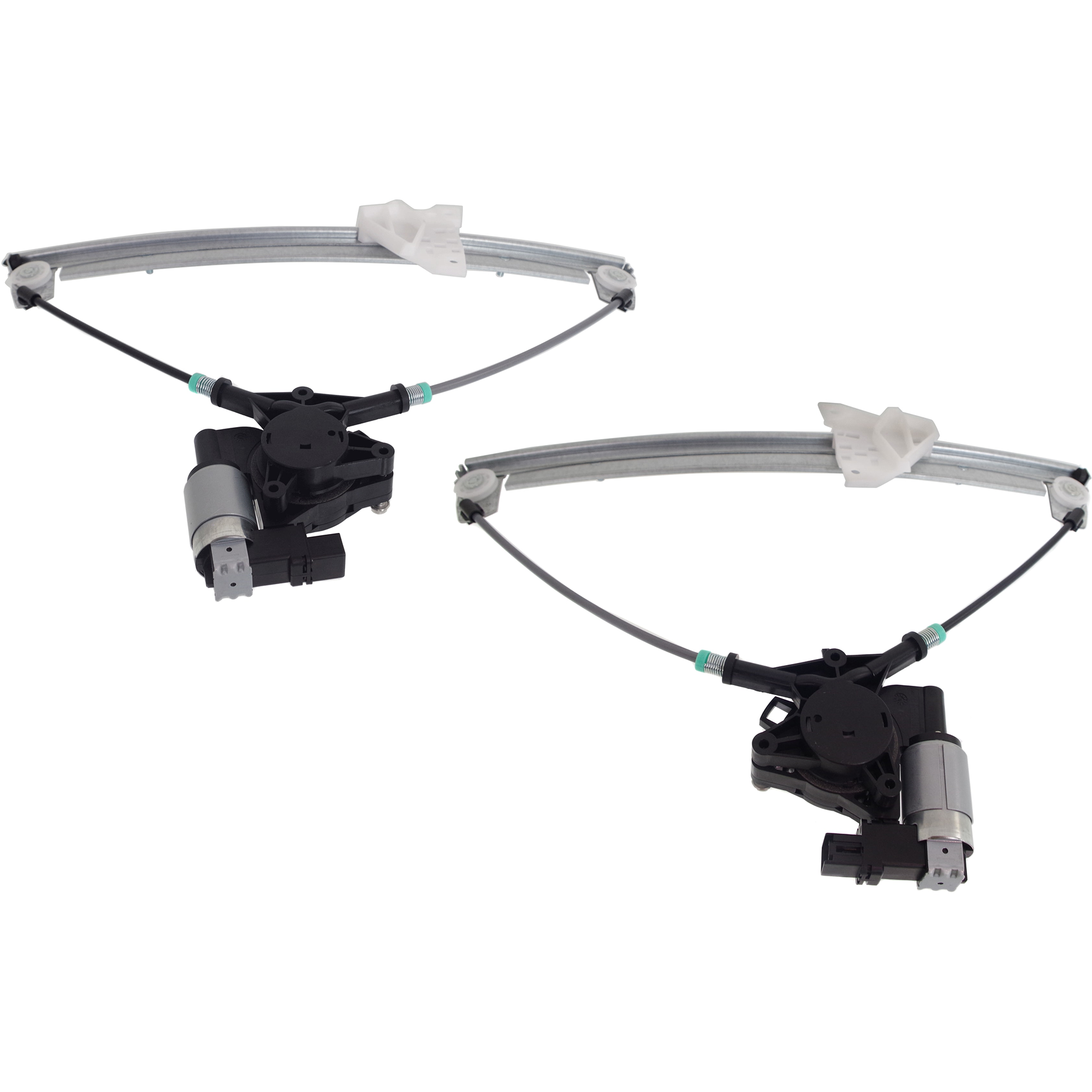 AM MAZDA 6-03-08 FRONT WINDOW REGULATOR RH AND LH Power w Motor SKU SET JM463103 Partslink MA1350112 MA1350117 MA1356101 MA1351112 MA1351117 MA1357101 OEM GJ6A58590G PFM GK2A58590F PFM