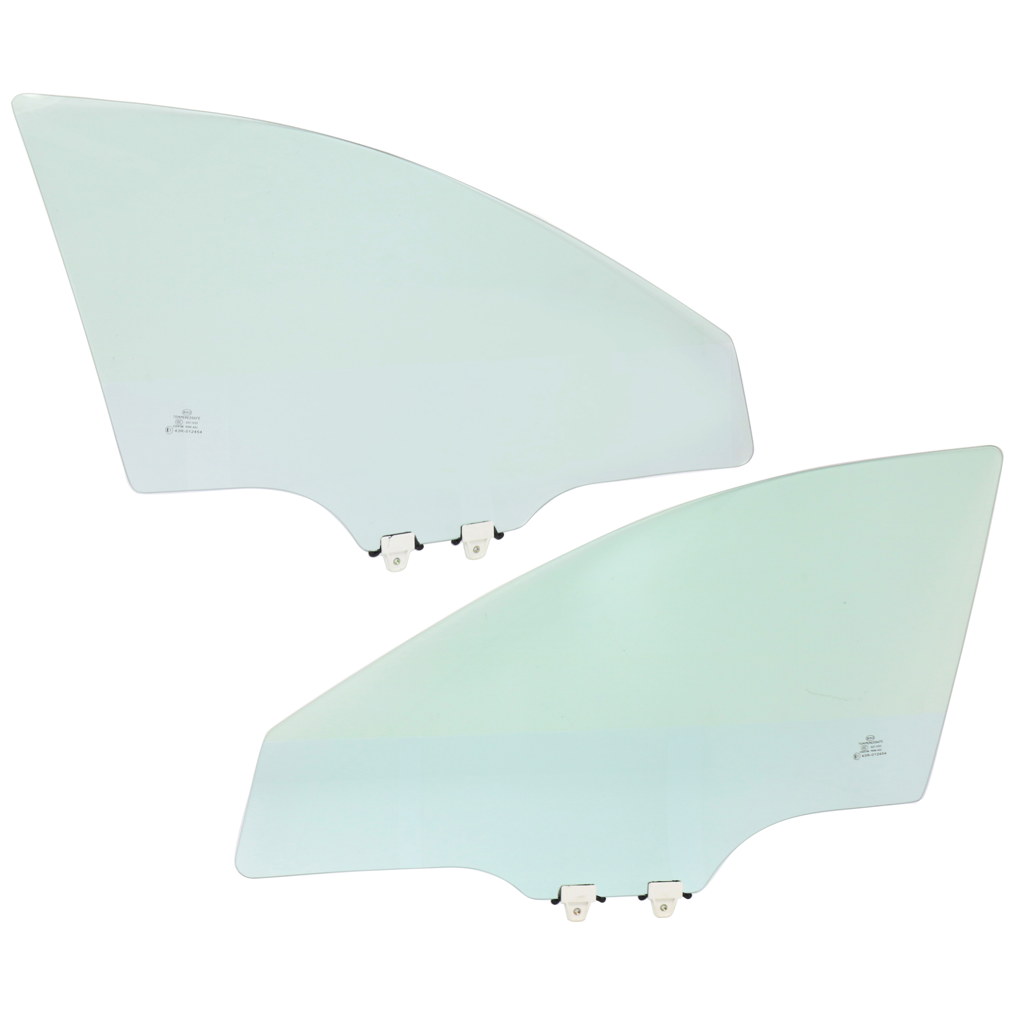 AM MAZDA 3-3 SPORT 14-18 FRONT DOOR GLASS RH AND LH Green Tint Hatchback Sedan SKU SET JM480103 OEM BJS758510 FD26062GTYN BJS75951