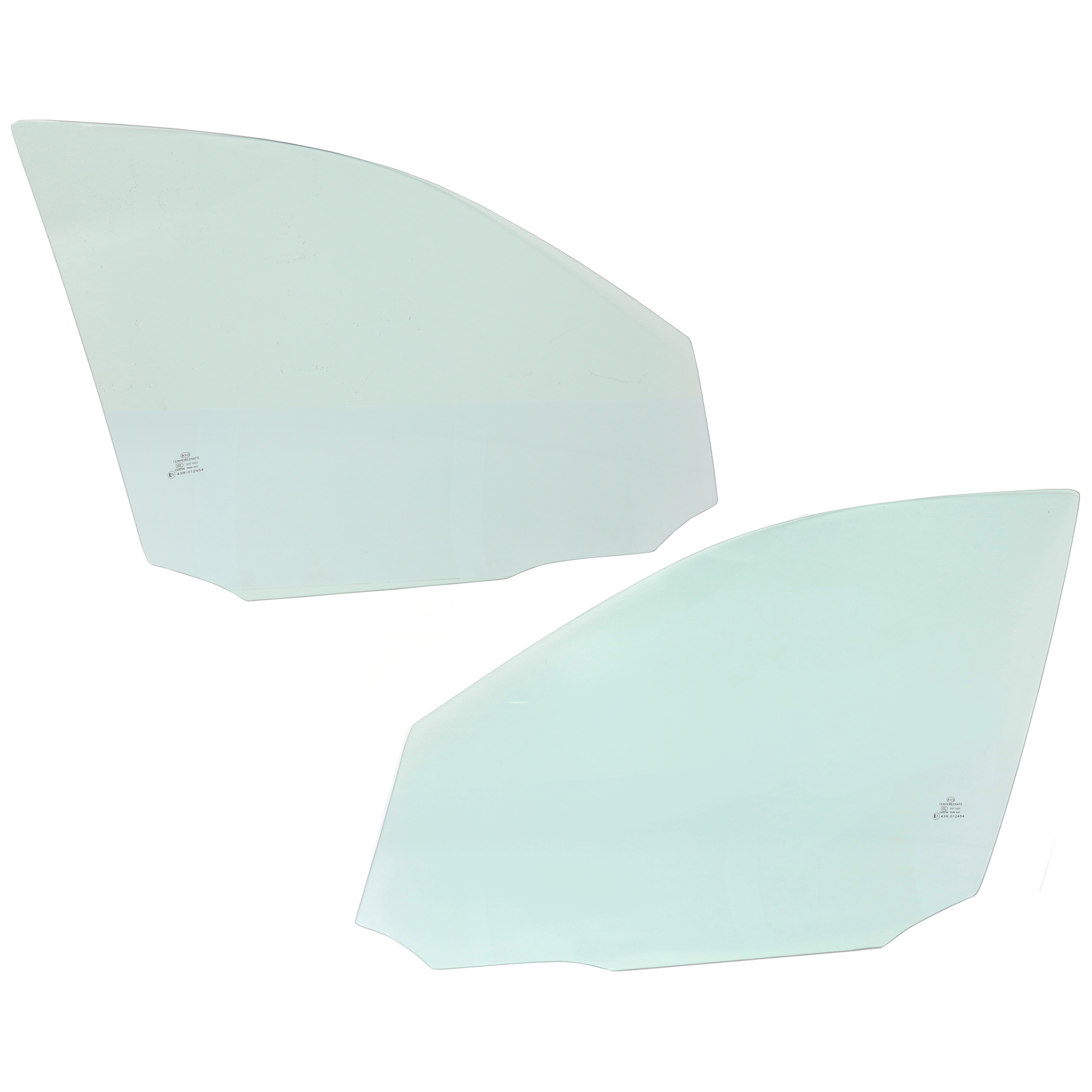 AM MERCEDS BENZ C CLASS 12-14 FRONT DOOR GLASS RH AND LH Green Tint Sedan SKU SET JM480109 OEM 2047250700 FD25428GTNN 2047250