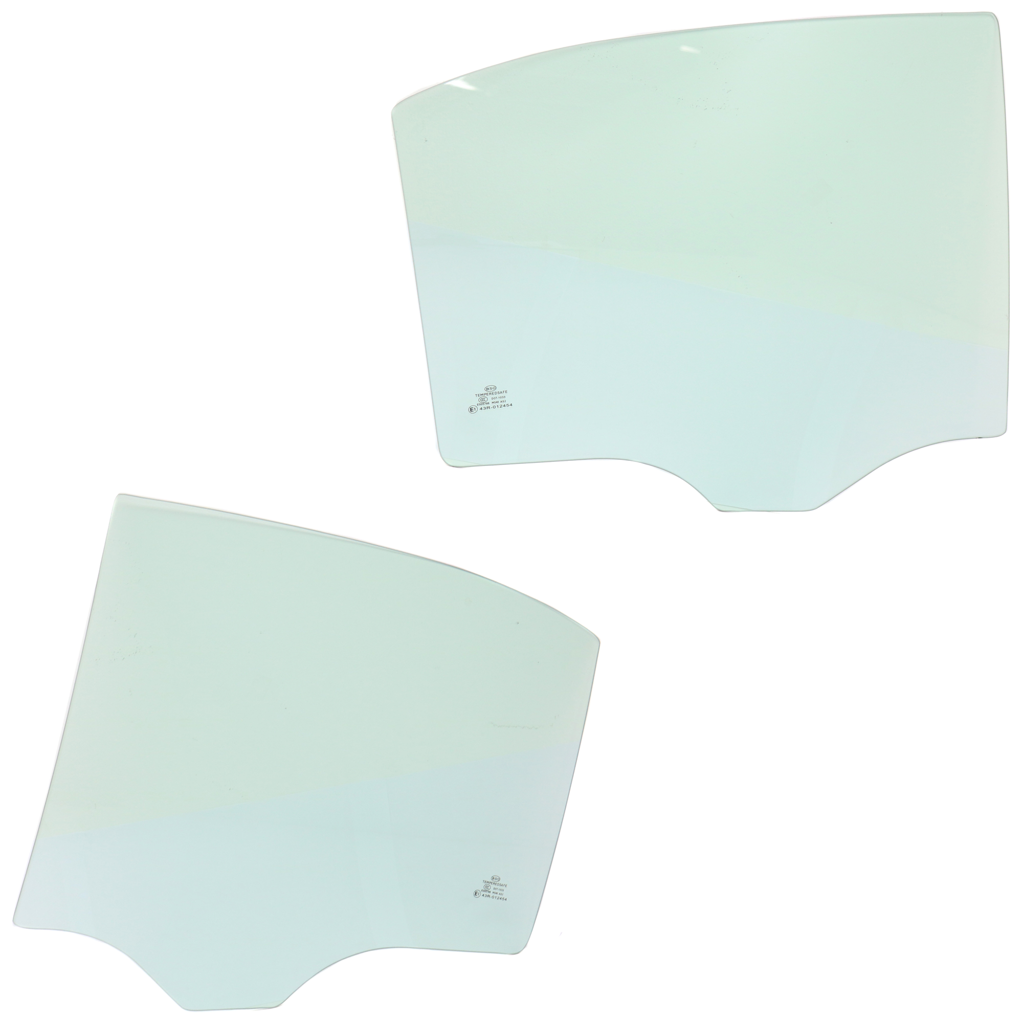 AM MERCEDS BENZ C CLASS 08-11 REAR DOOR GLASS RH AND LH Green Tint Sedan SKU SET JM481301 OEM 2047350000 FD23571GTNN 2047350