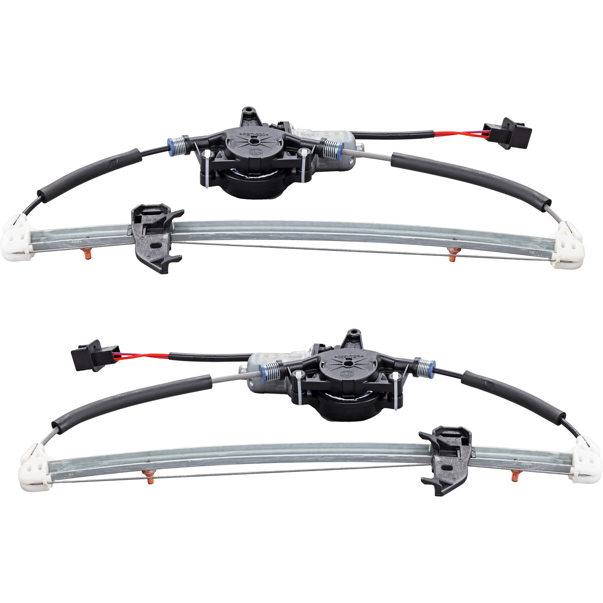 AM MAZDA 3-14-18 REAR WINDOW REGULATOR RH AND LH Power w Motor 2 Pins Japan Built Vehicle SKU SET JM49170023 Partslink MA1550128 MA1551128 OEM BHN972590A PFM BHN971590A BHN9
