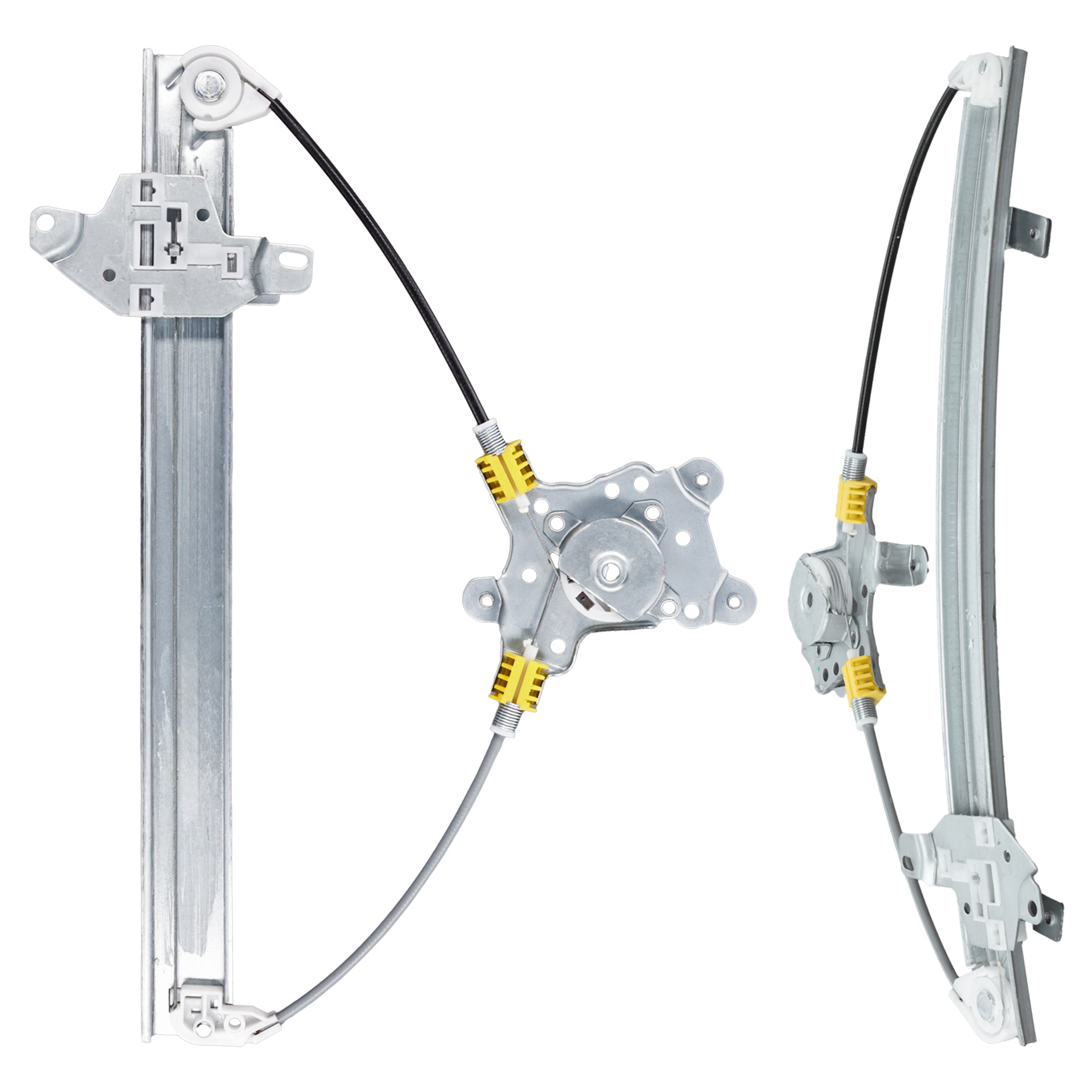AM LANCER 02-07 FRONT AND REAR WINDOW REGULATOR RH Power w o Motor SKU SET JM491705 A Partslink MI1351104 OEM MR991326 MR991338