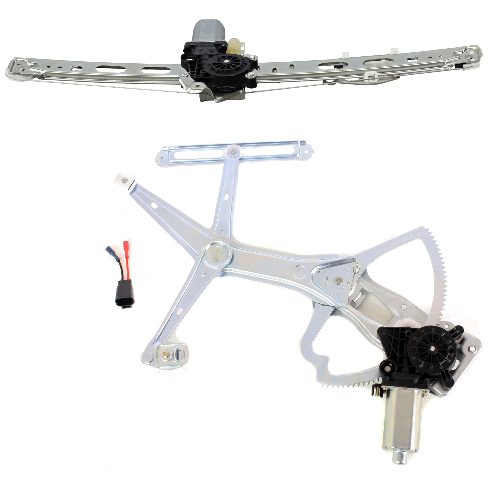 AM ML CLASS 04-05 FRONT AND REAR WINDOW REGULATOR RH Power w Motor 163 Chassis SKU SET JM491725 A Partslink MB1351111 MB1551110 OEM 1637201246 PFM 1637301046 PFM