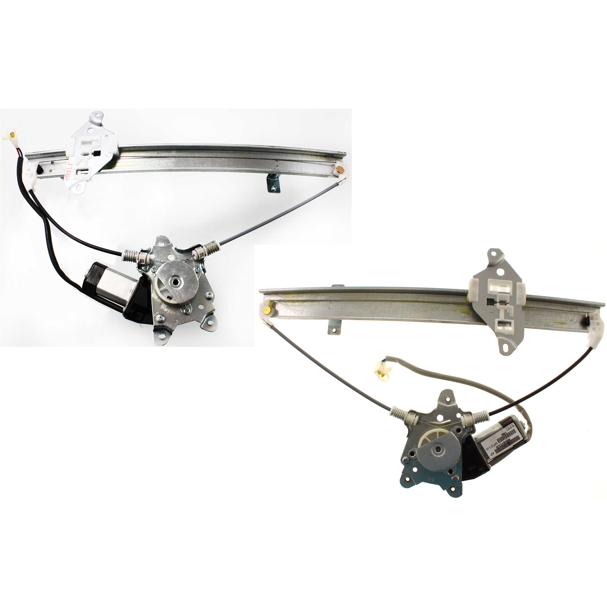 AM LANCER 02-07 REAR WINDOW REGULATOR RH AND LH Power w Motor ES LS OZ Rally Models SKU SET JM491729 Partslink MI1550103 MI1551103 OEM MR503991 MR503992