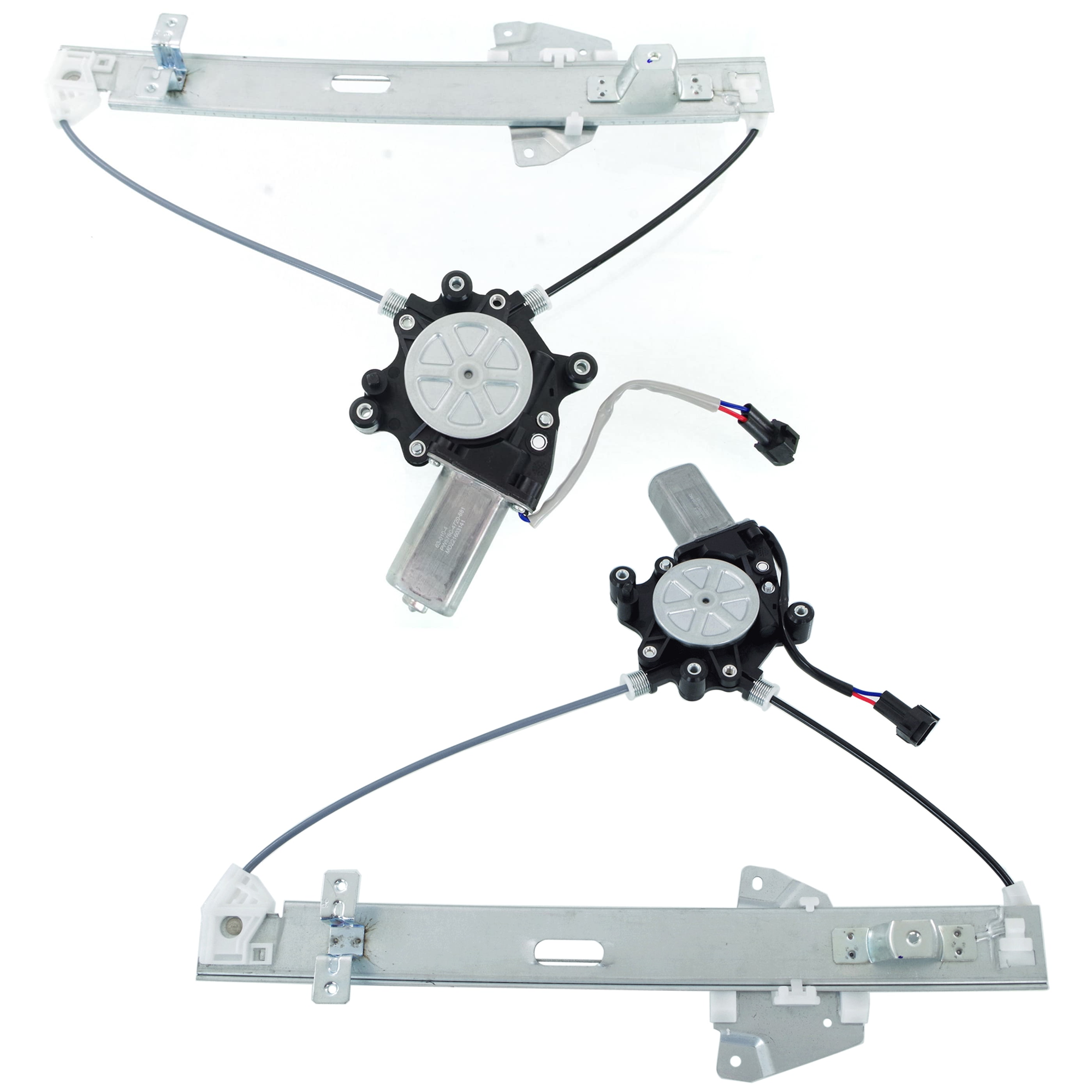 AM ENDEAVOR 04-11 REAR WINDOW REGULATOR RH AND LH Power w Motor SKU SET JM491735 OEM MR565453 MR565454