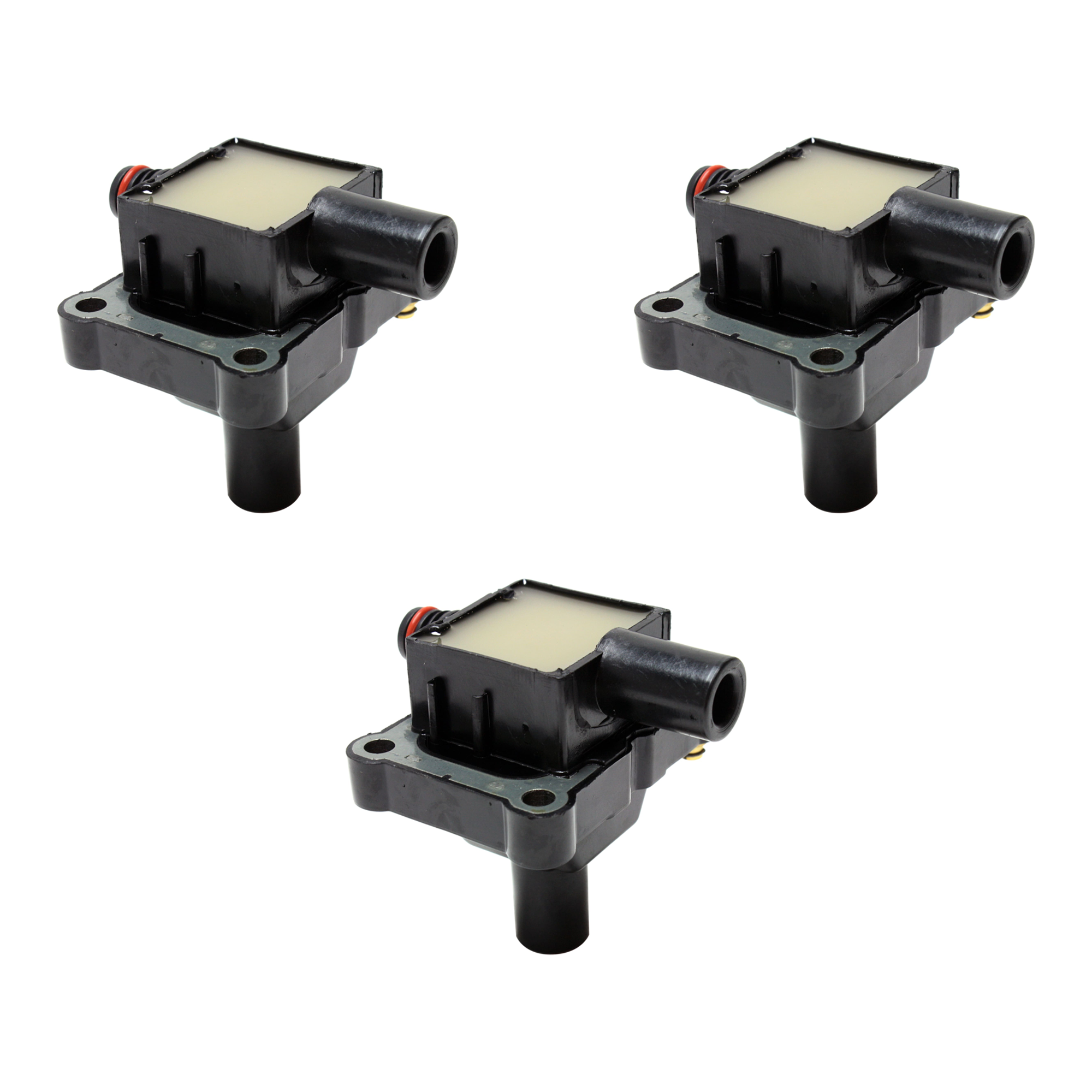 AM S320-97-99 IGNITION COIL Set of 3-12 V Female Connector 1 Male Terminal Pin Terminal Type SKU SET JM504639-3