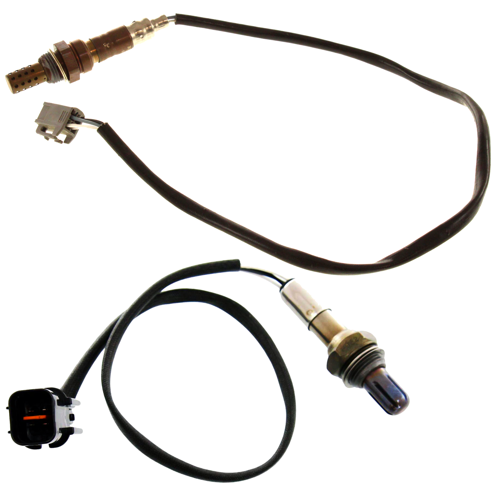 AM MIRAGE 98-00 OXYGEN SENSOR 4 Wire Heated Upstream Before and After Catalytic Converter Threaded in type Set of 2 SKU SET JM960910-2