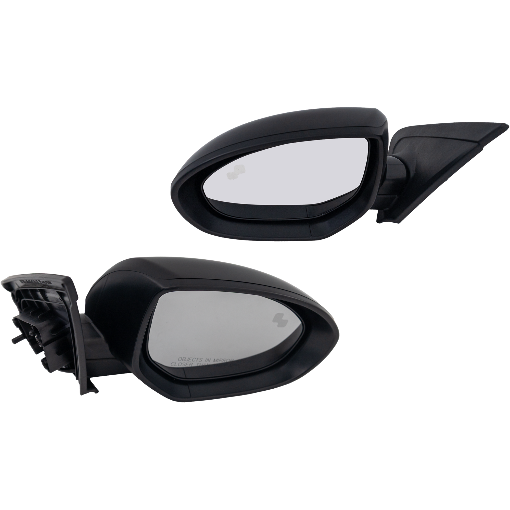 AM MAZDA 3-12-13 MIRROR RH AND LH Power Manual Folding Heated Paintable w Blind Spot Detection No Auto dimming Memory Puddle Light Signal Light SKU SET JMA126ER Partslink MA1320203 MA1321203 OEM BGV96912ZF PFM BGV96918ZF PFM
