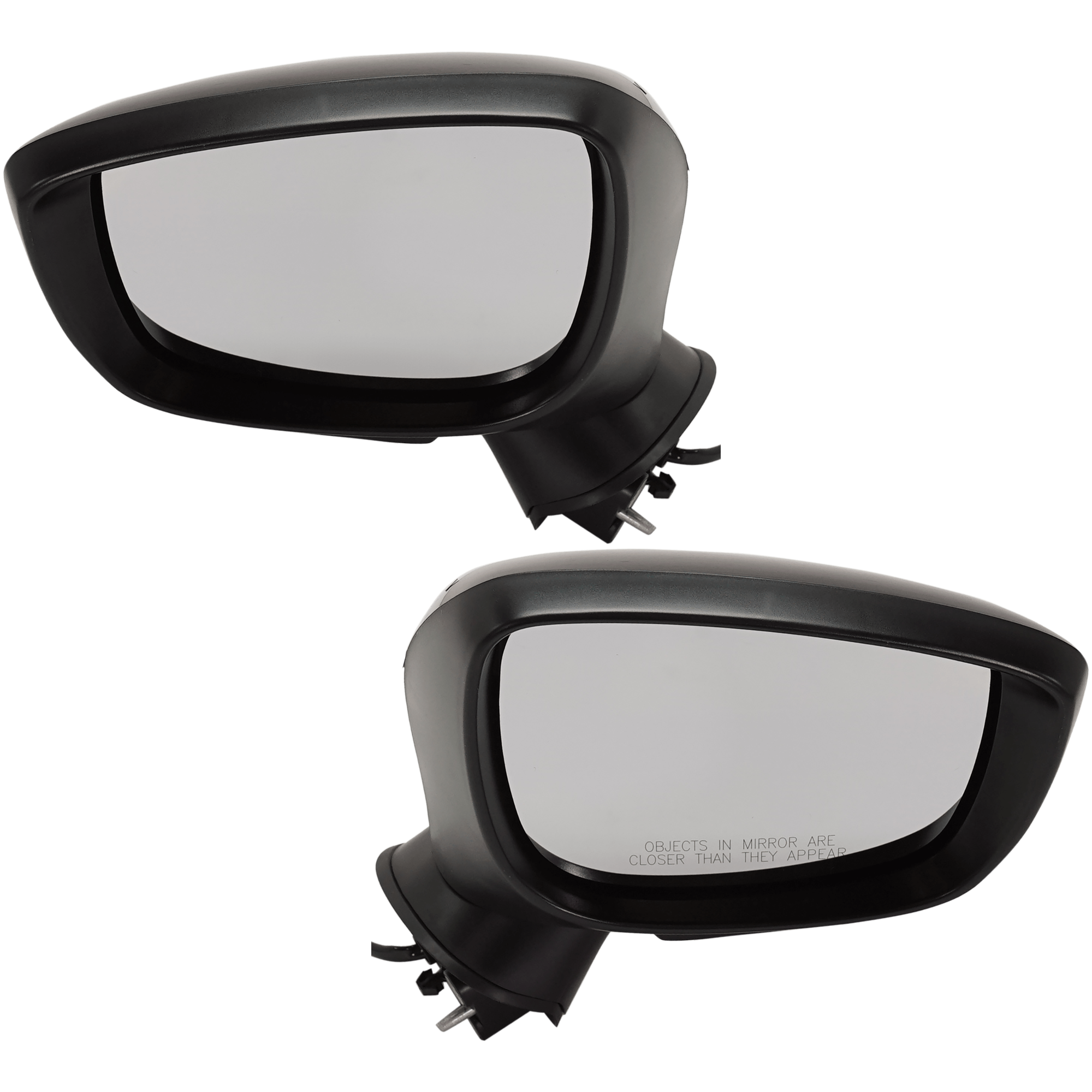 AM CX 3-16-22 MIRROR RH AND LH Power Manual Folding Non Heated Paintable No Auto dimming BSD Memory and Signal Light SKU SET JMA28ER Partslink MA1320205 MA1321205 OEM DB4F69121A PFM DB4F69181A PFM