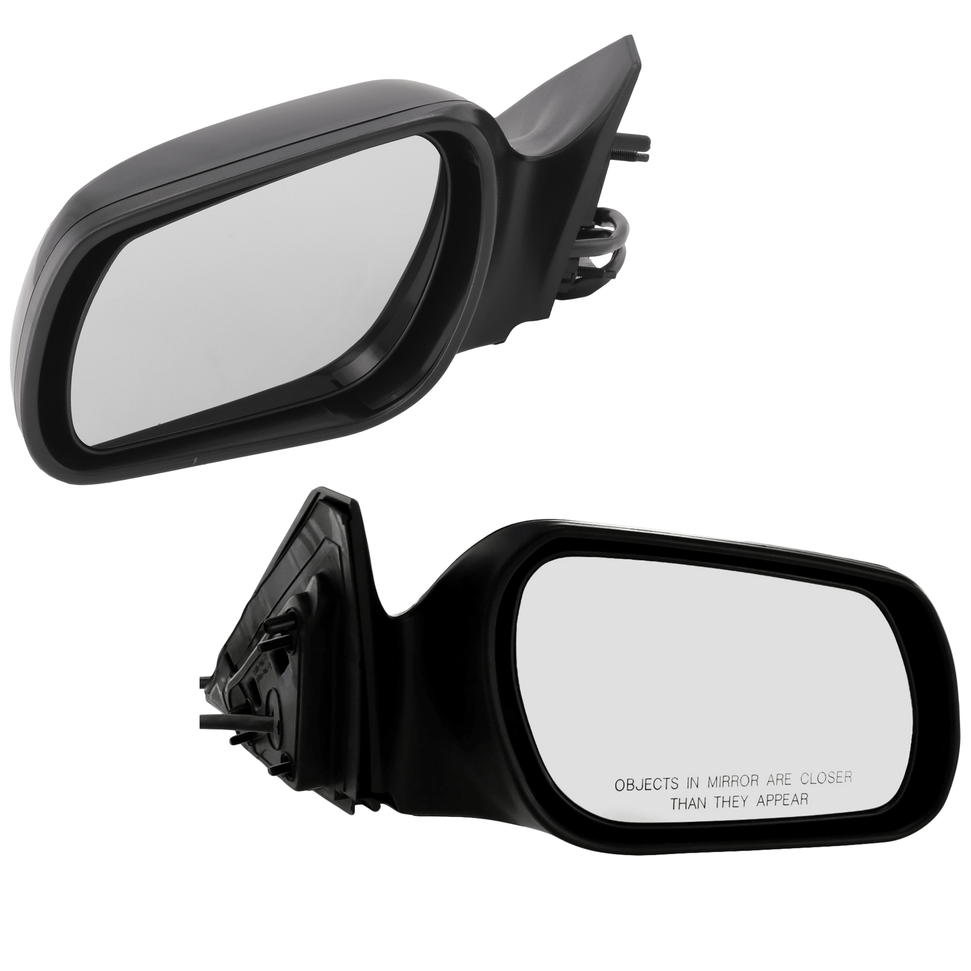 AM MAZDA 6-03-08 MIRROR RH AND LH Power Non Folding Non Heated Paintable w o Turbo Mazdaspeed SKU SET JMA46ER Partslink MA1320139 MA1321139 OEM GK2A6912ZBB GK2A6918ZBB