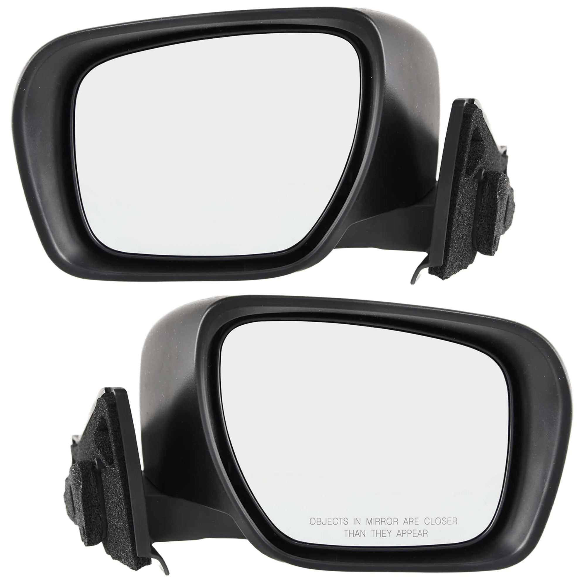AM MAZDA 5-06-10 MIRROR RH AND LH Power Manual Folding Non Heated Paintable SKU SET JMA49ER Partslink MA1320149 MA1321149 OEM CC4369120D CC4369180E