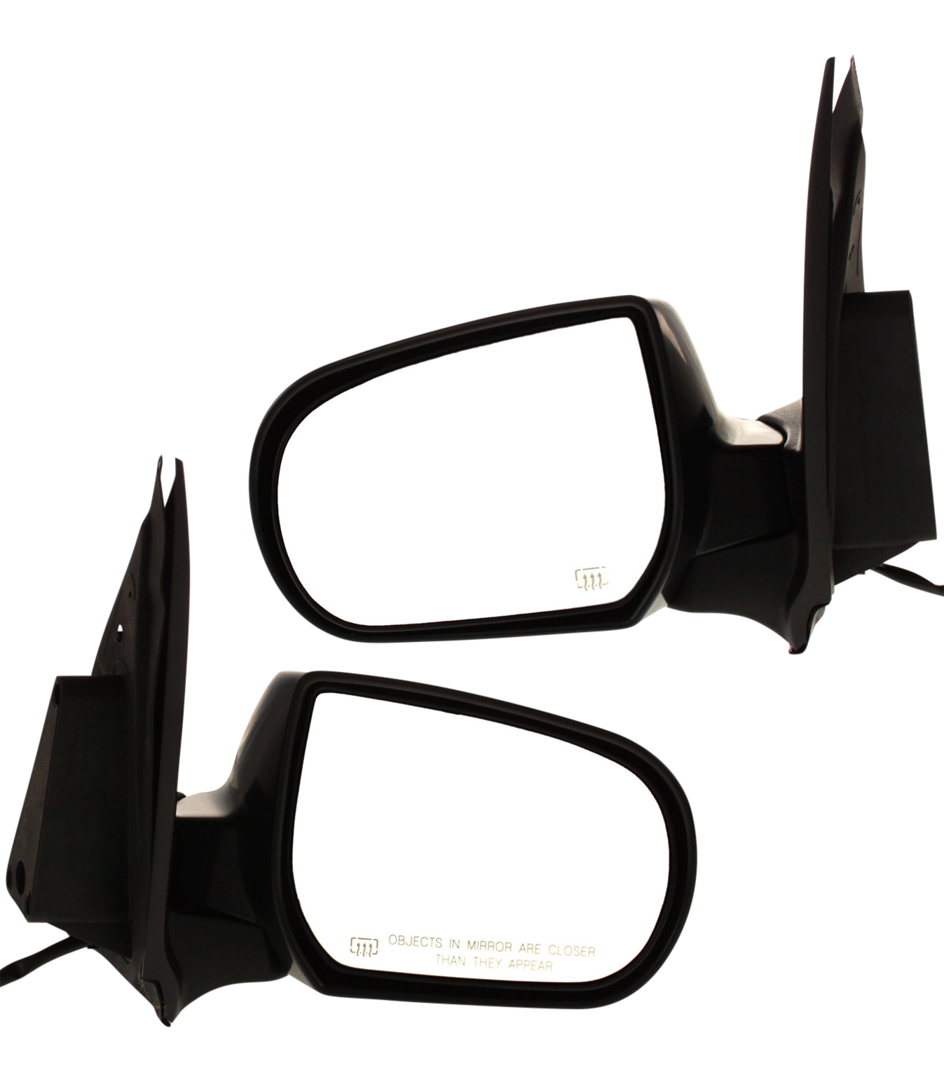 AM TRIBUTE 05-06 MIRROR RH AND LH Power Manual Folding Heated Paintable SKU SET JMA52ER Partslink MA1320146 MA1321146 OEM EF9269120AA EF9269180AA