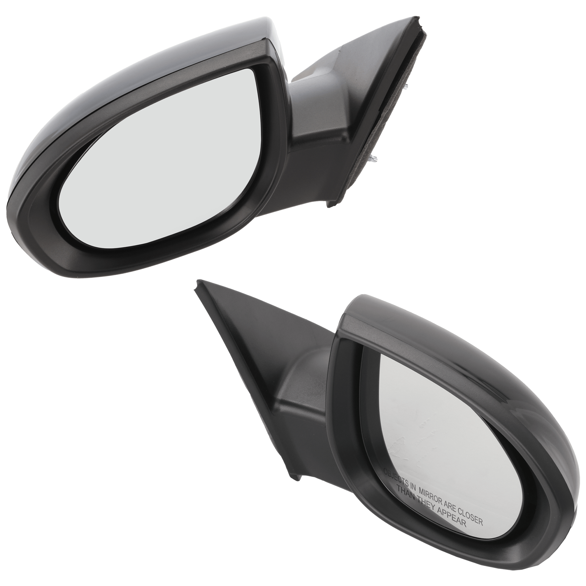 AM MAZDA 6-09-13 MIRROR RH AND LH Power Non Folding Non Heated w o Lighted Entry Paintable SKU SET JMA60ER Partslink MA1320163 MA1321163 OEM GS3L6912ZB GS3L6918ZB